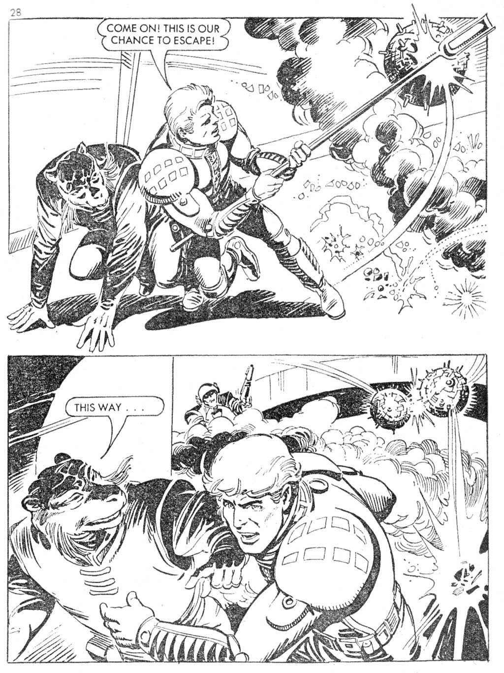 Read online Starblazer comic -  Issue #159 - 28