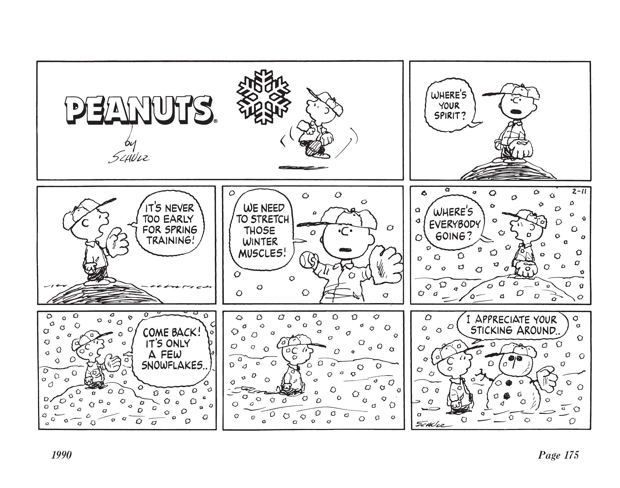 Read online The Complete Peanuts comic -  Issue # TPB 20 - 190