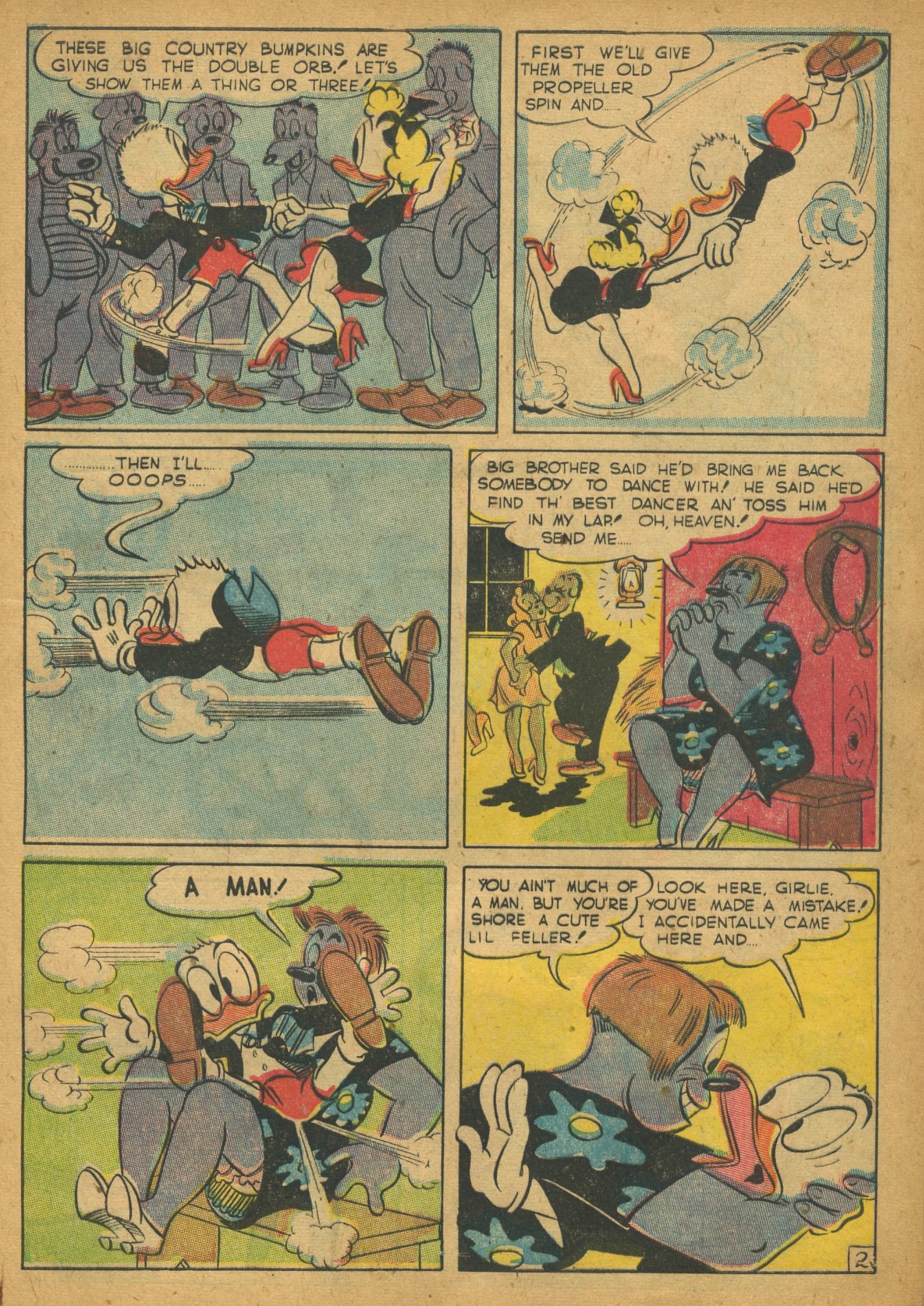 Read online Super Duck Comics comic -  Issue #13 - 43