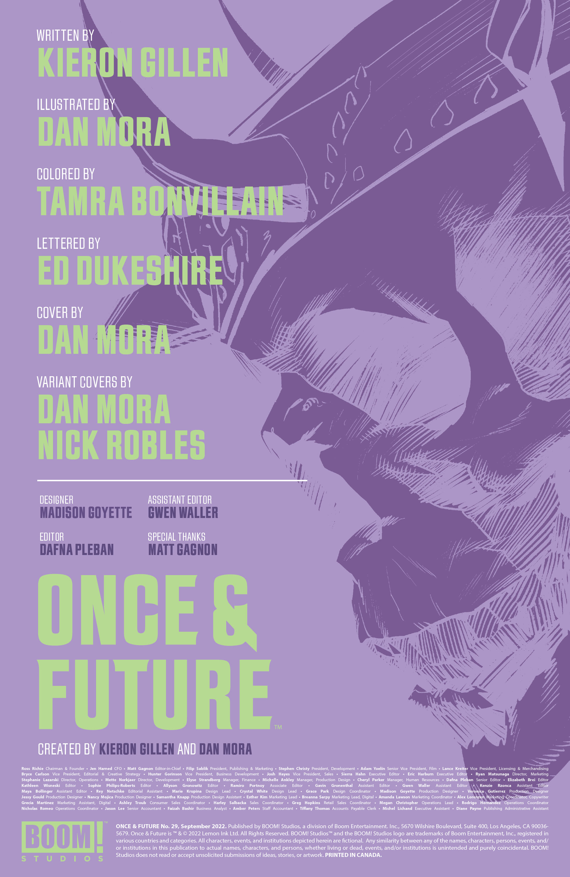 Read online Once & Future comic -  Issue #29 - 2
