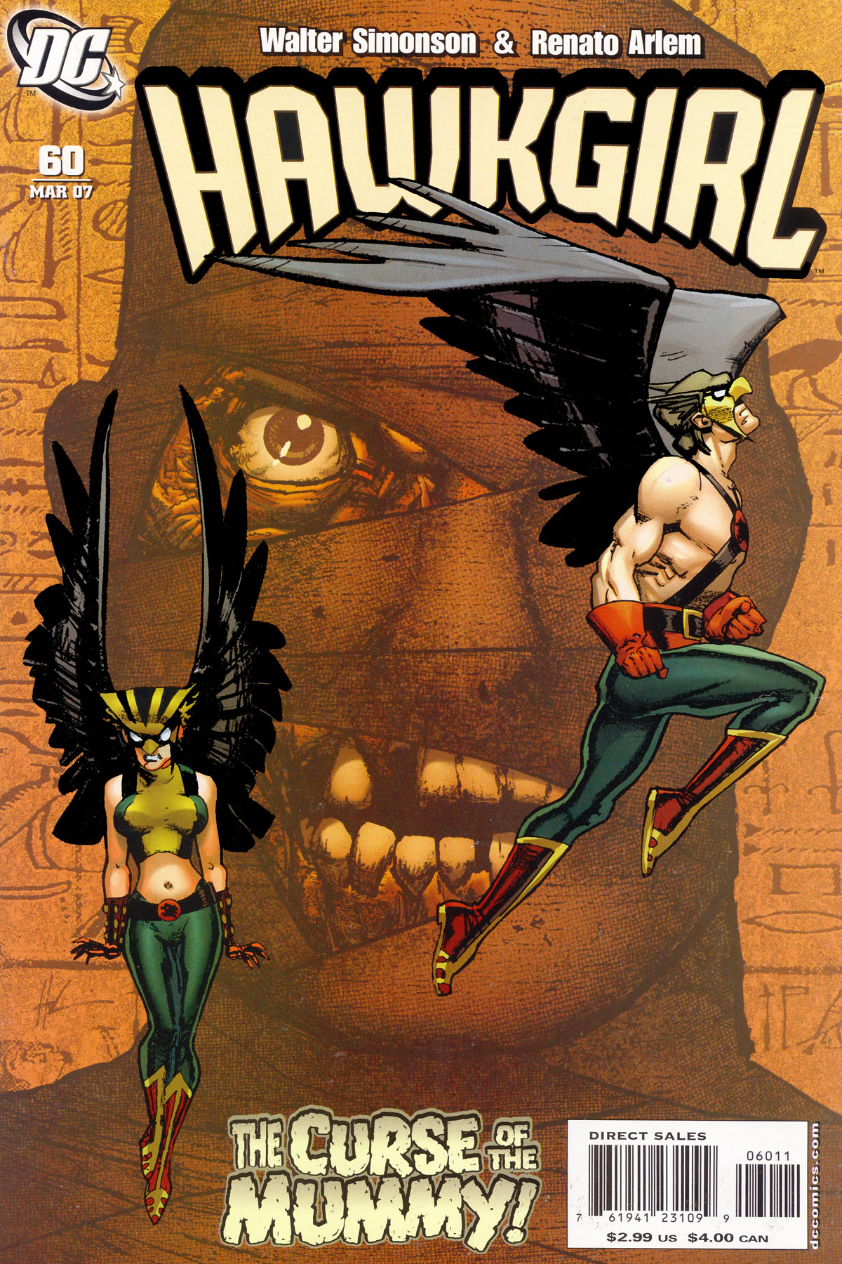 Read online Hawkgirl comic -  Issue #60 - 1