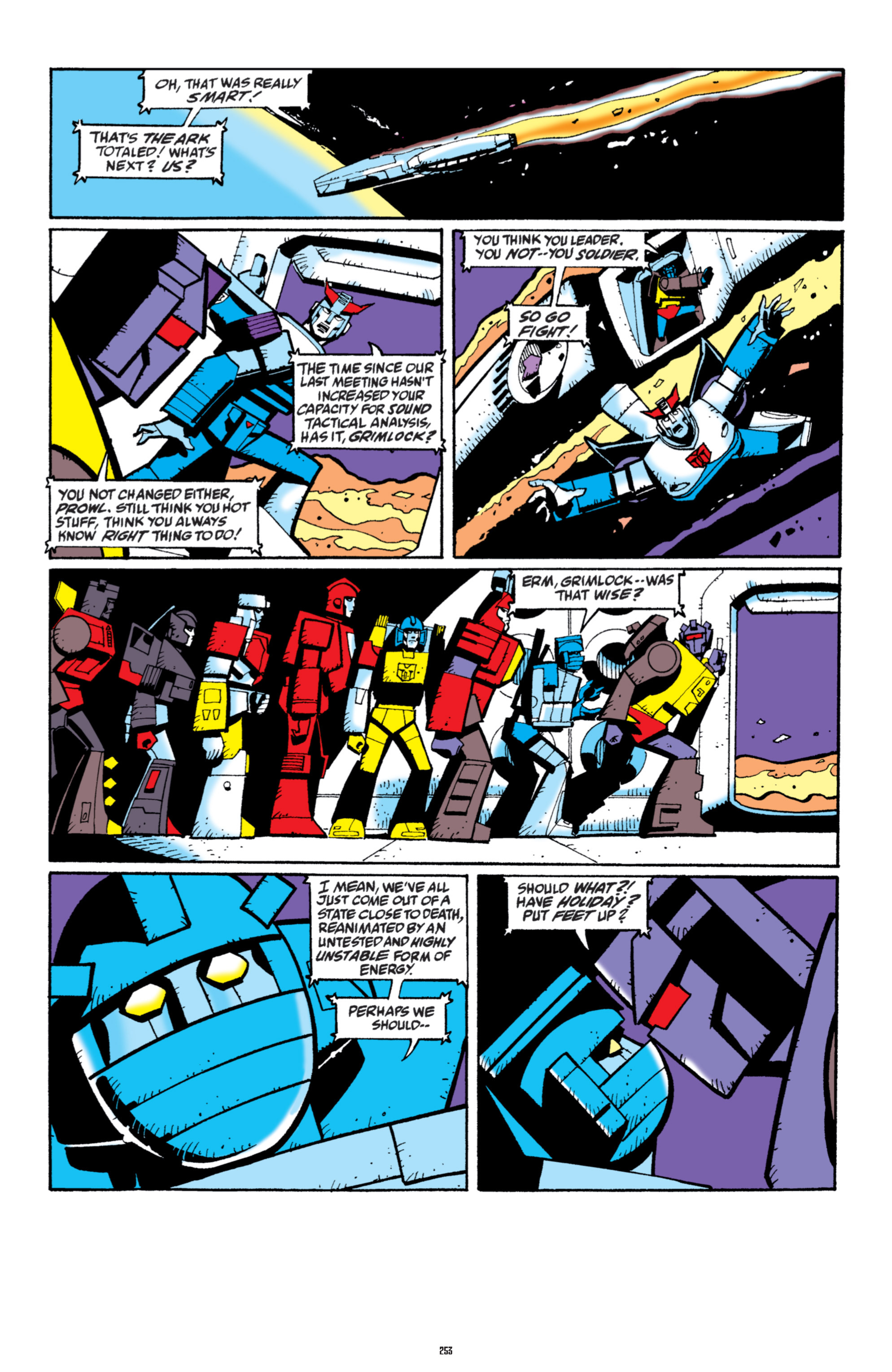 Read online The Transformers Classics comic -  Issue # TPB 6 - 250