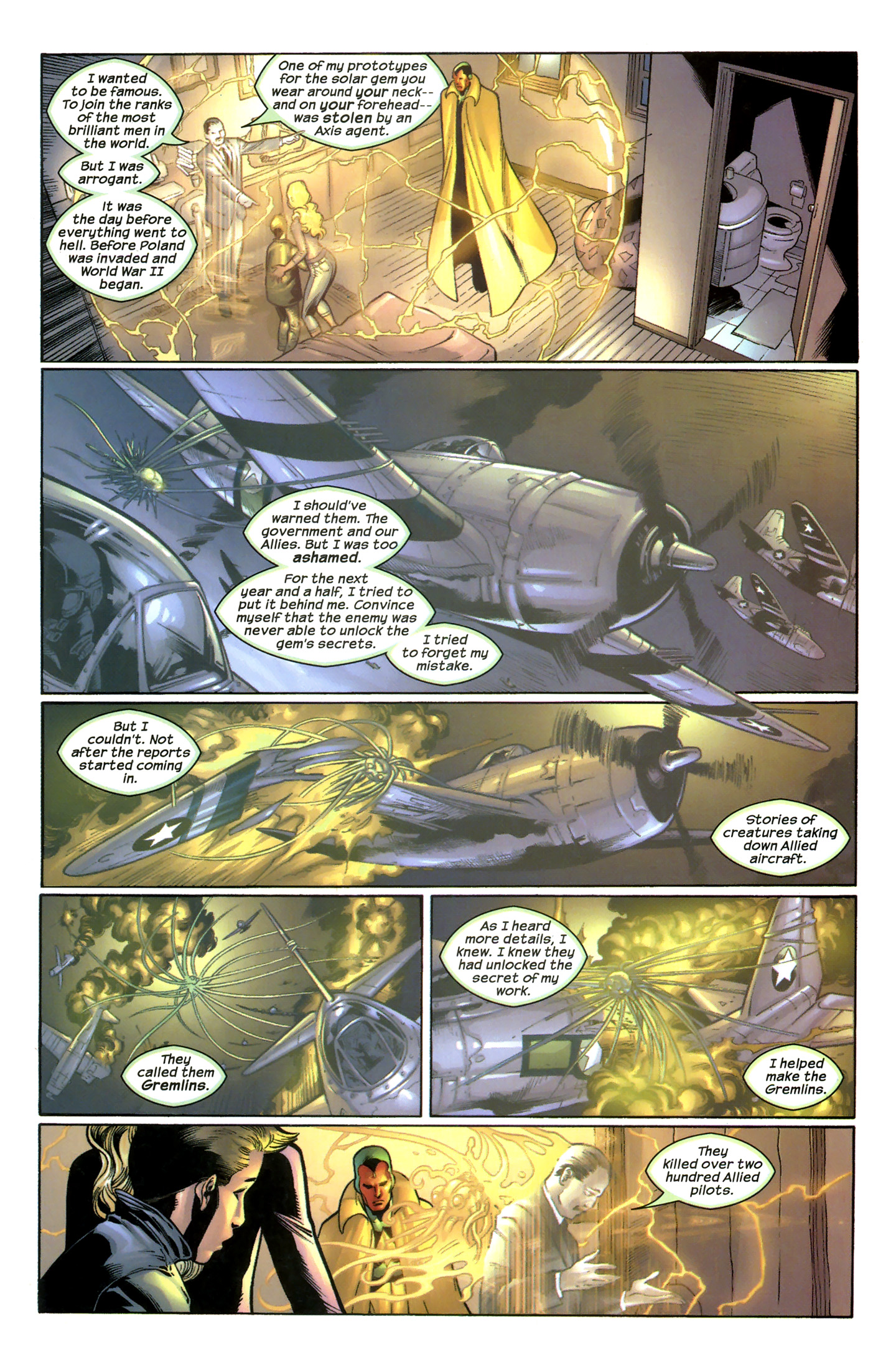 Read online Avengers Icons: The Vision comic -  Issue #3 - 20