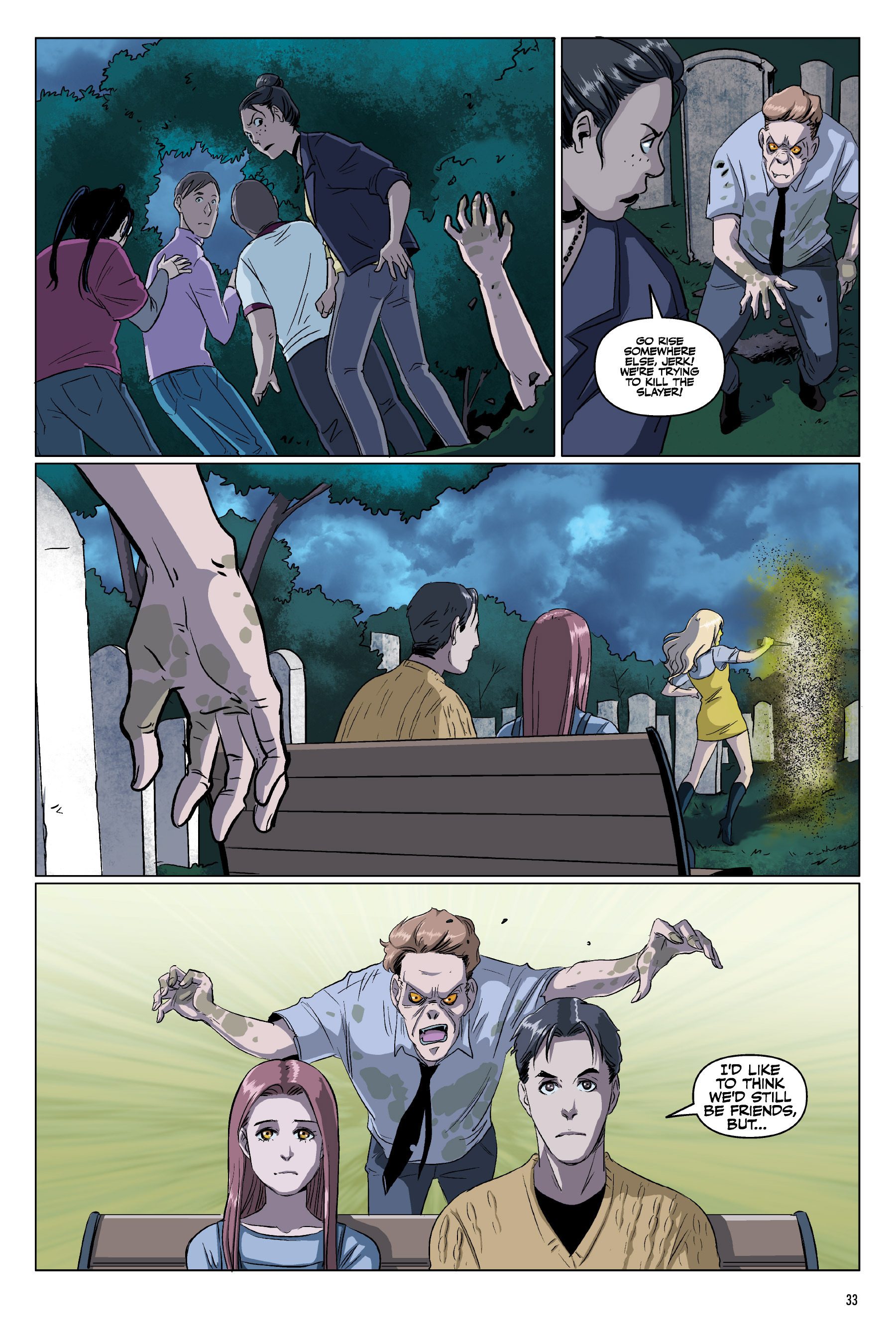 Read online Buffy: The High School Years - Freaks & Geeks comic -  Issue # Full - 34