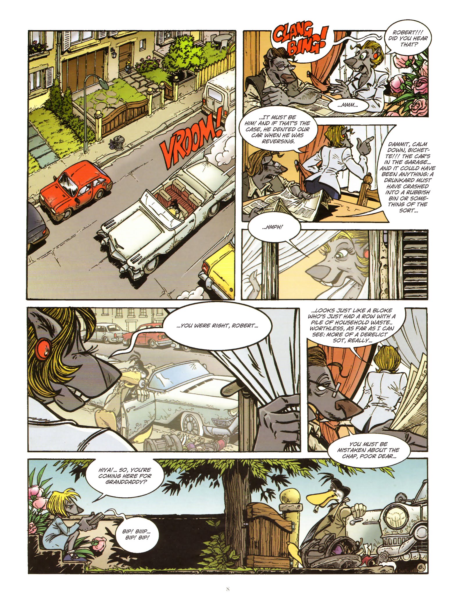 Read online Une enquête de l'inspecteur Canardo comic -  Issue #11 - 9