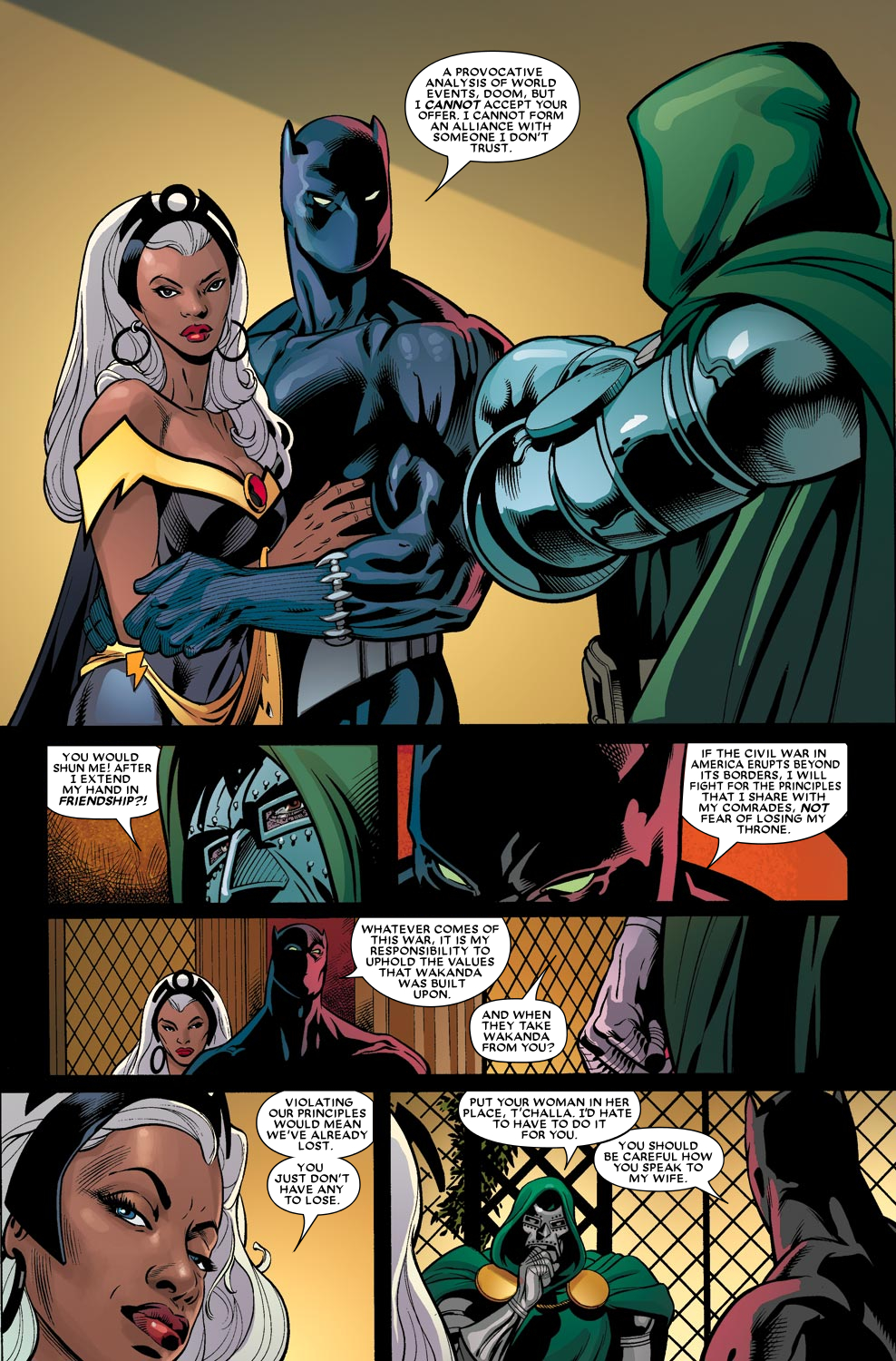 Black Panther (2005) issue 19 - Page 12