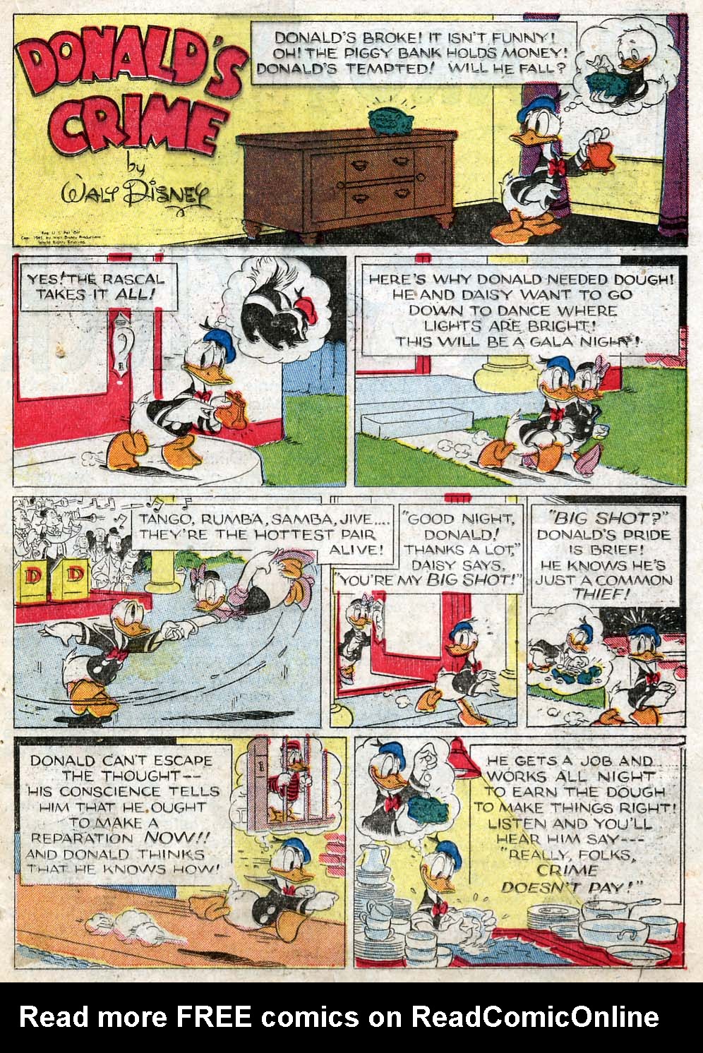 Read online Walt Disney's Comics and Stories comic -  Issue #54 - 31