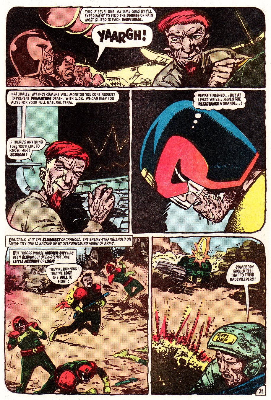 Read online Judge Dredd (1983) comic -  Issue #24 - 21