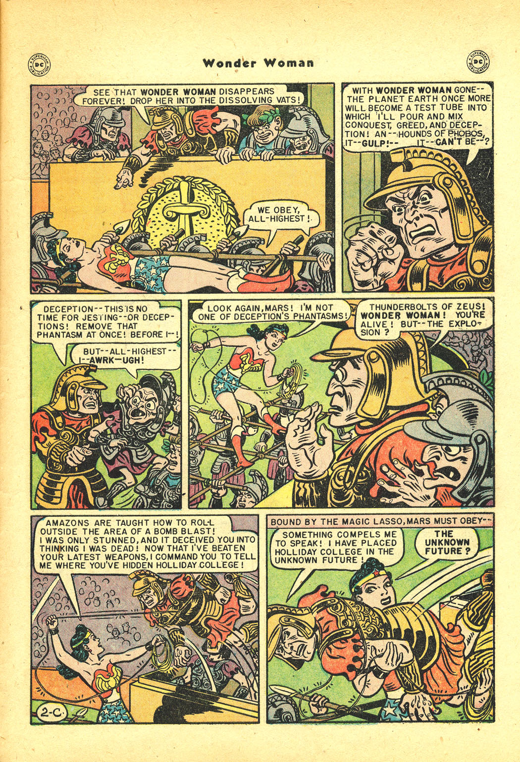 Read online Wonder Woman (1942) comic -  Issue #34 - 39
