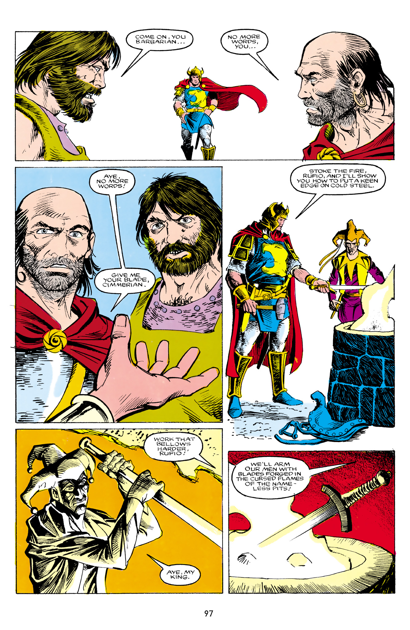 Read online The Chronicles of King Conan comic -  Issue # TPB 7 (Part 1) - 97