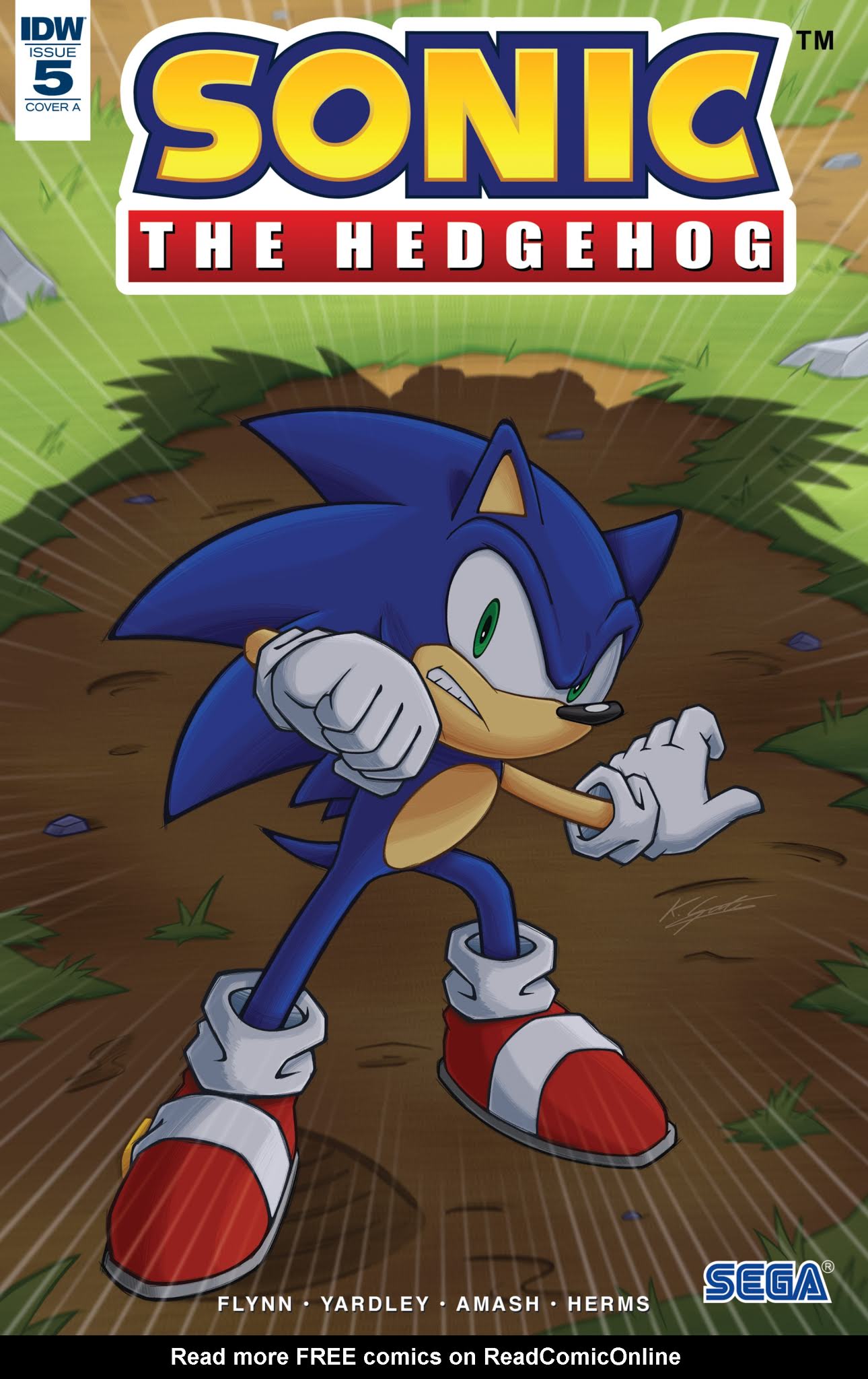 Read online Sonic the Hedgehog (2018) comic -  Issue #5 - 1