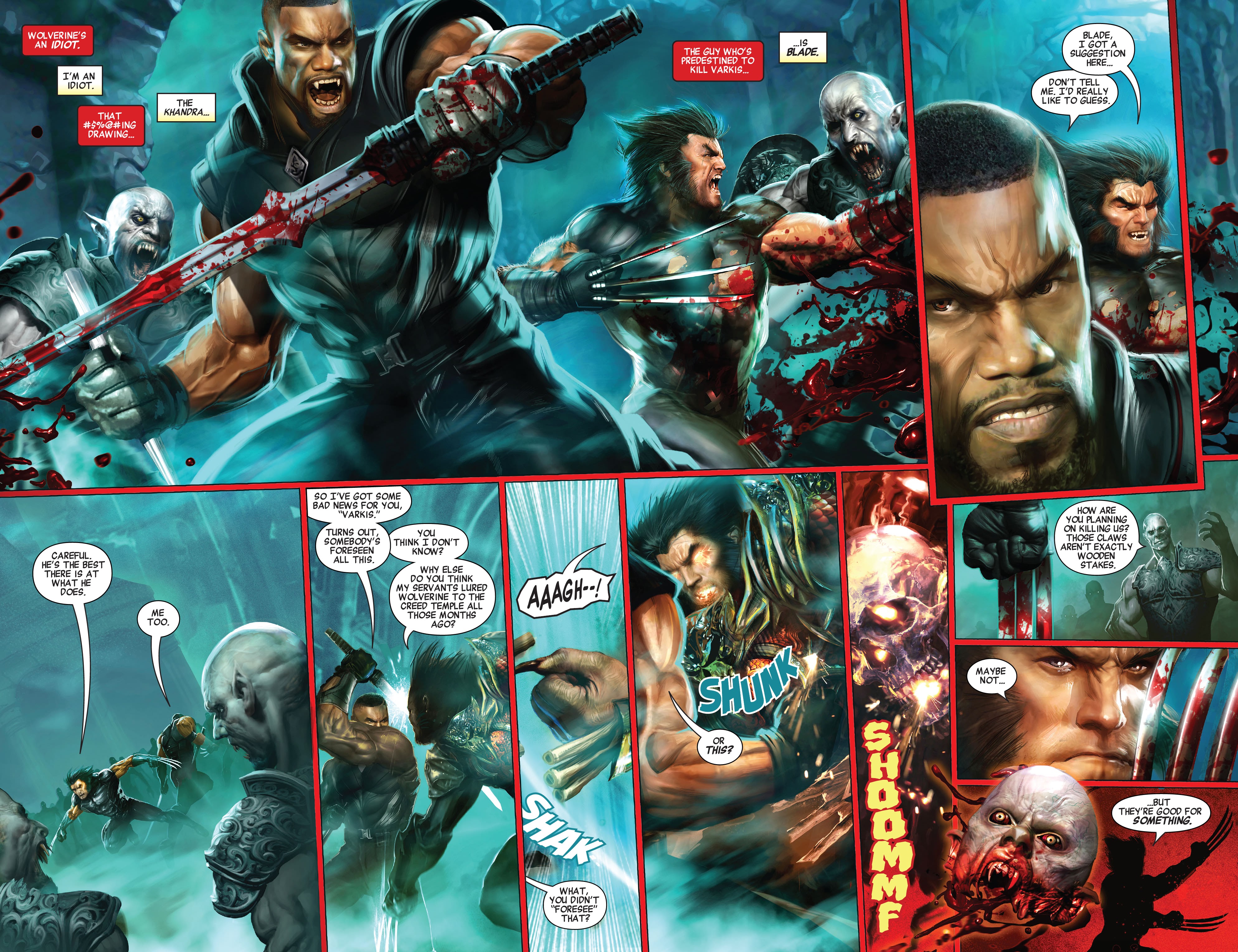 Read online Blade by Marc Guggenheim: The Complete Collection comic -  Issue # TPB (Part 3) - 113