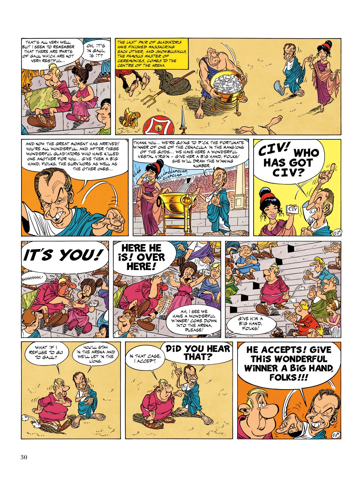 Read online Asterix comic -  Issue #17 - 31