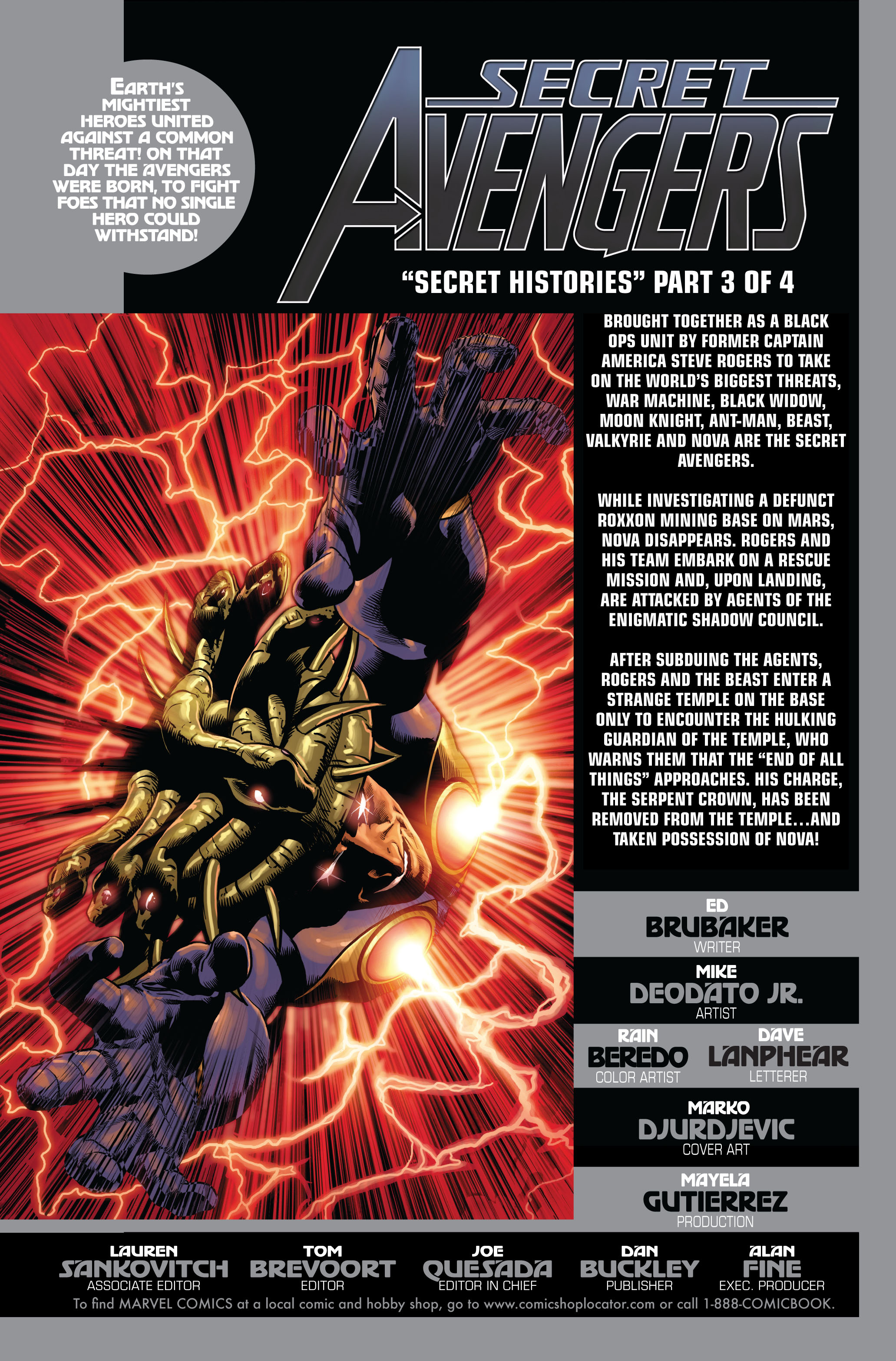 Read online Secret Avengers (2010) comic -  Issue #3 - 3