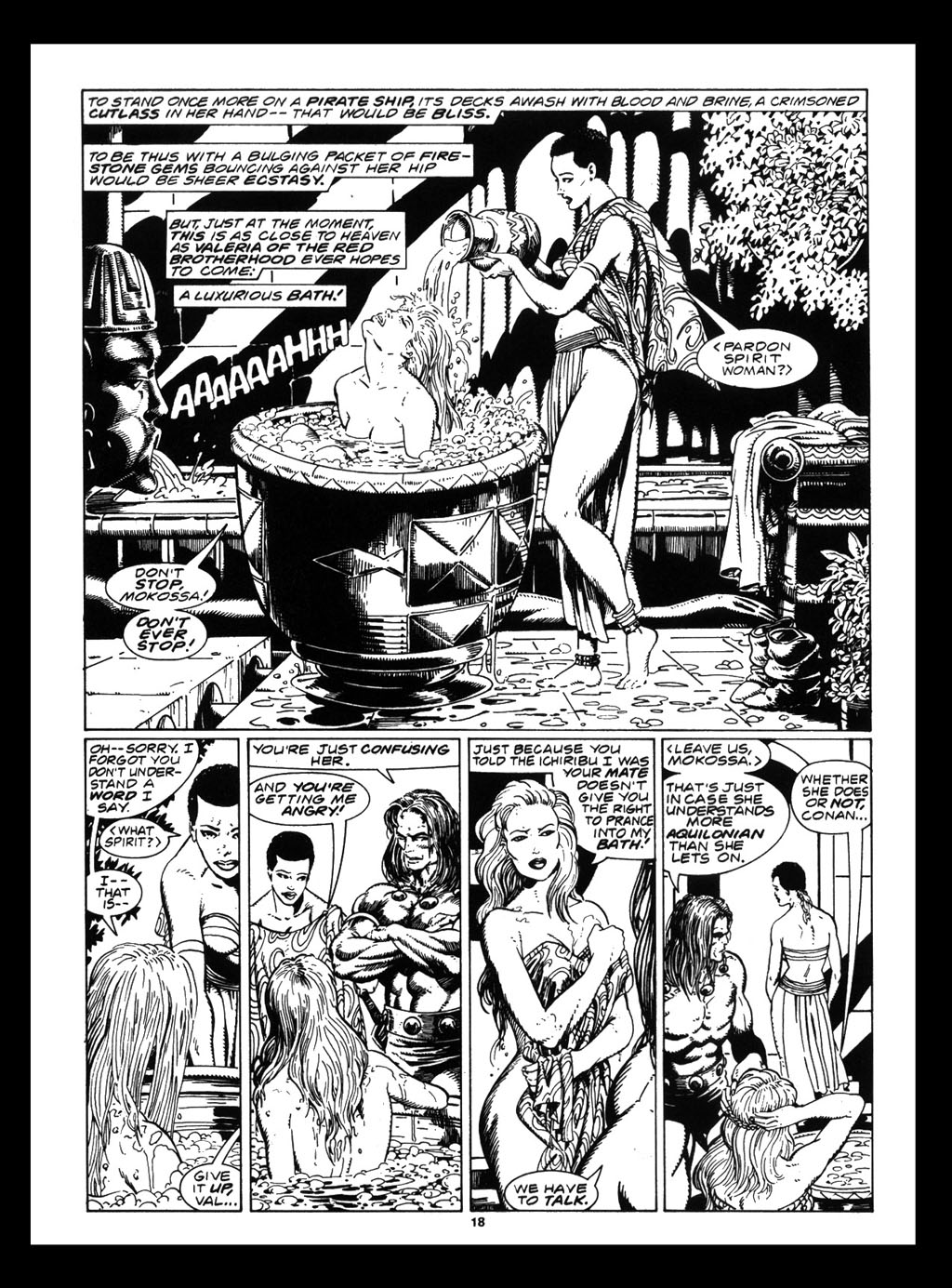 The Savage Sword Of Conan issue 212 - Page 20