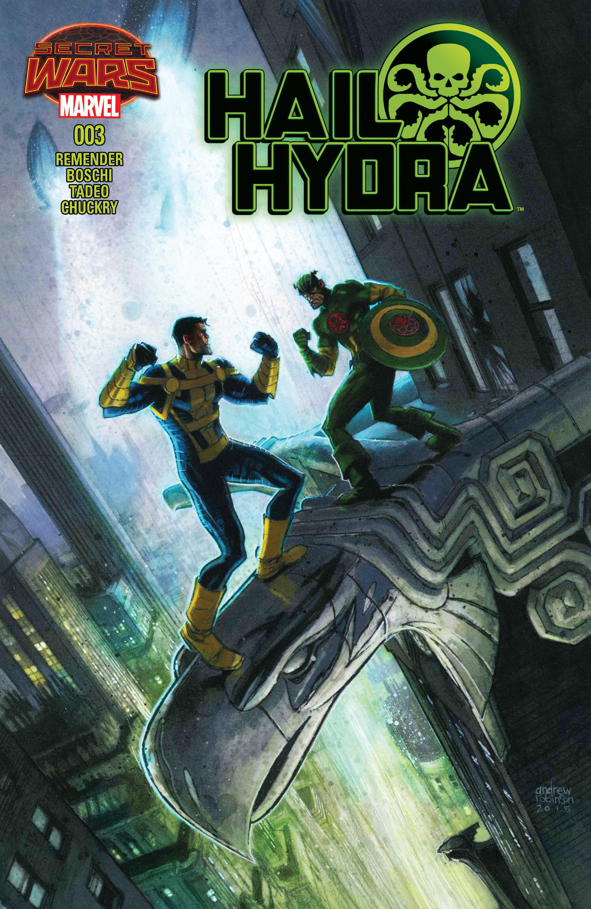 Read online Hail Hydra comic -  Issue #3 - 1