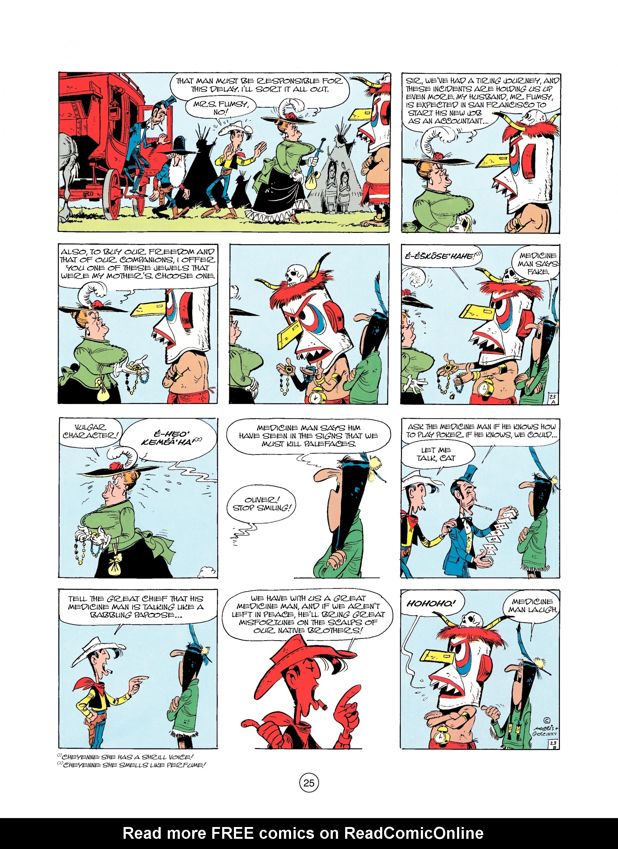 Read online A Lucky Luke Adventure comic -  Issue #25 - 25