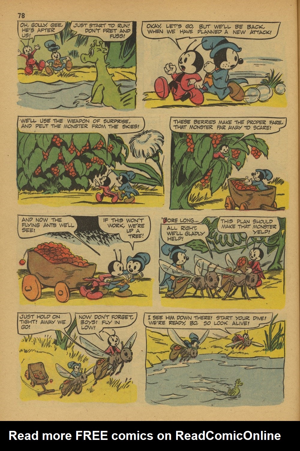 Read online Walt Disney's Silly Symphonies comic -  Issue #6 - 80