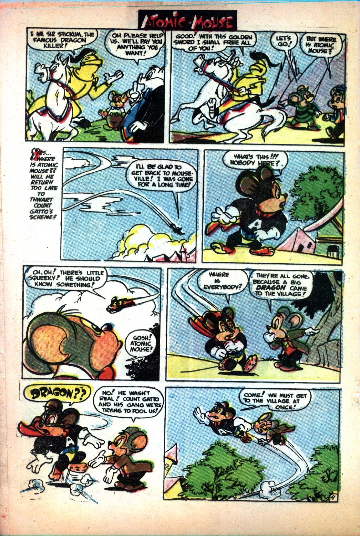 Read online Atomic Mouse comic -  Issue #17 - 18