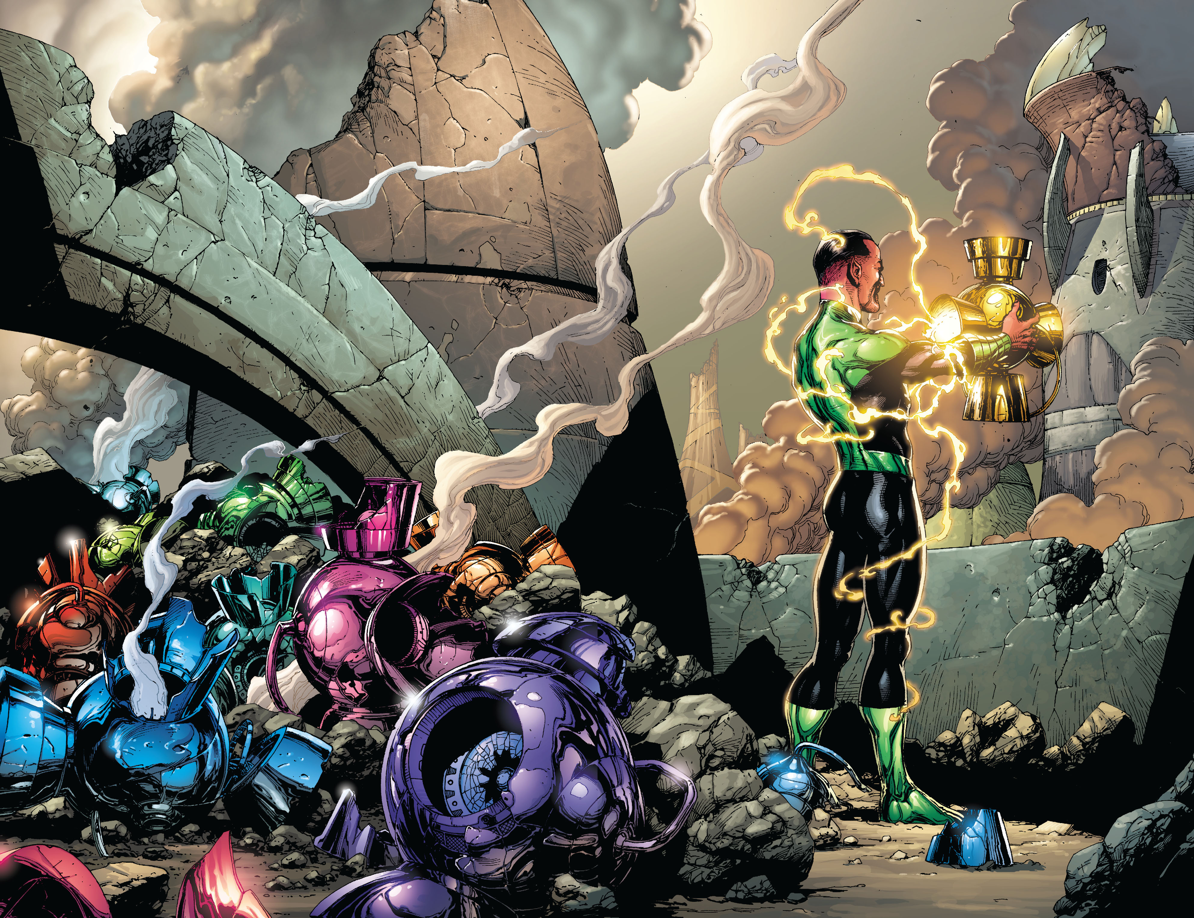 Read online Green Lantern: The Wrath of the First Lantern comic -  Issue # TPB - 172