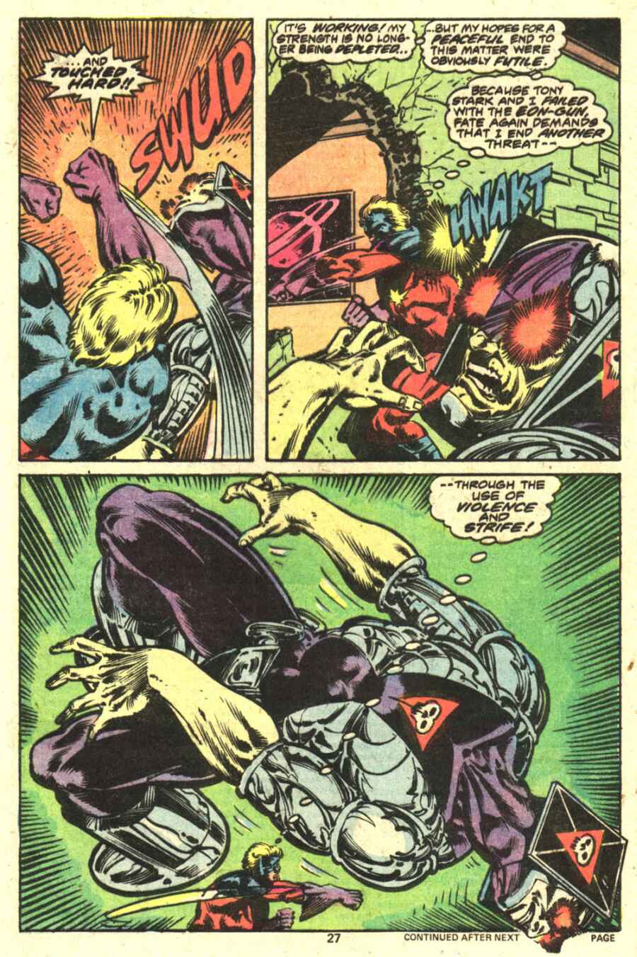 Read online Captain Marvel (1968) comic -  Issue #56 - 17