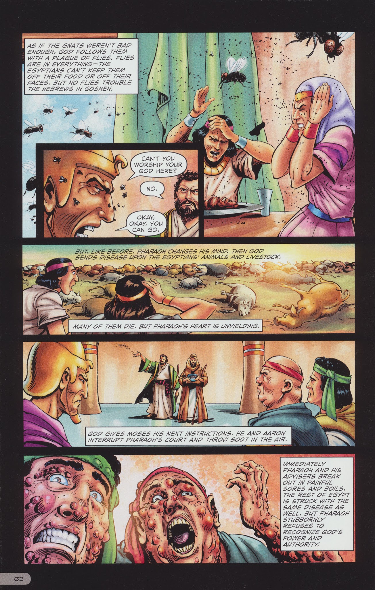 Read online The Action Bible comic -  Issue # TPB 1 - 136