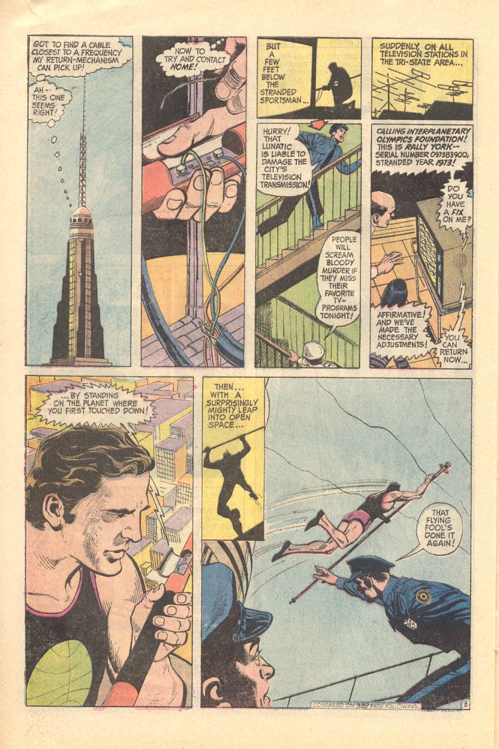 Read online Strange Sports Stories (1973) comic -  Issue #3 - 19