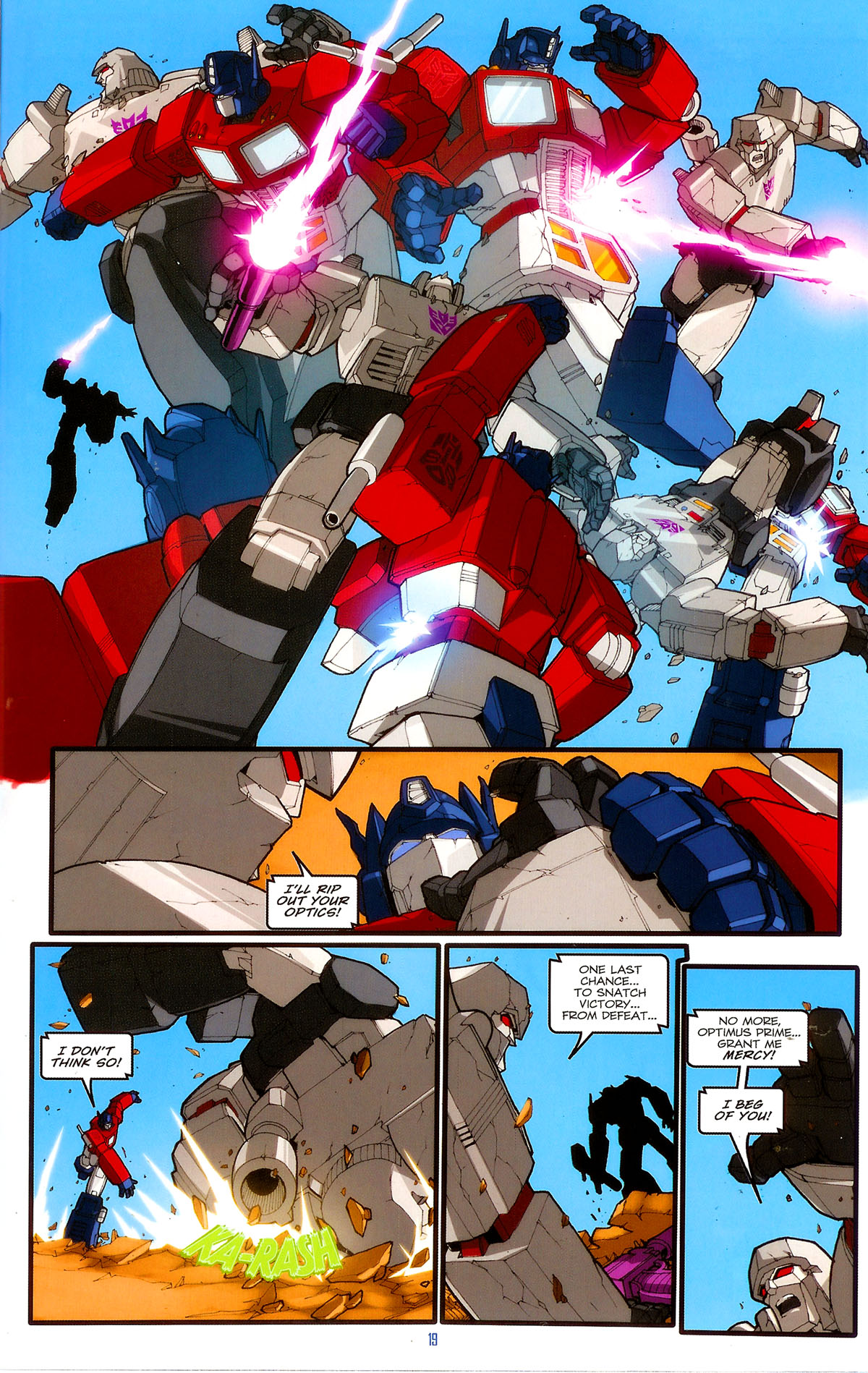 Read online The Transformers The Animated Movie comic Issue 1