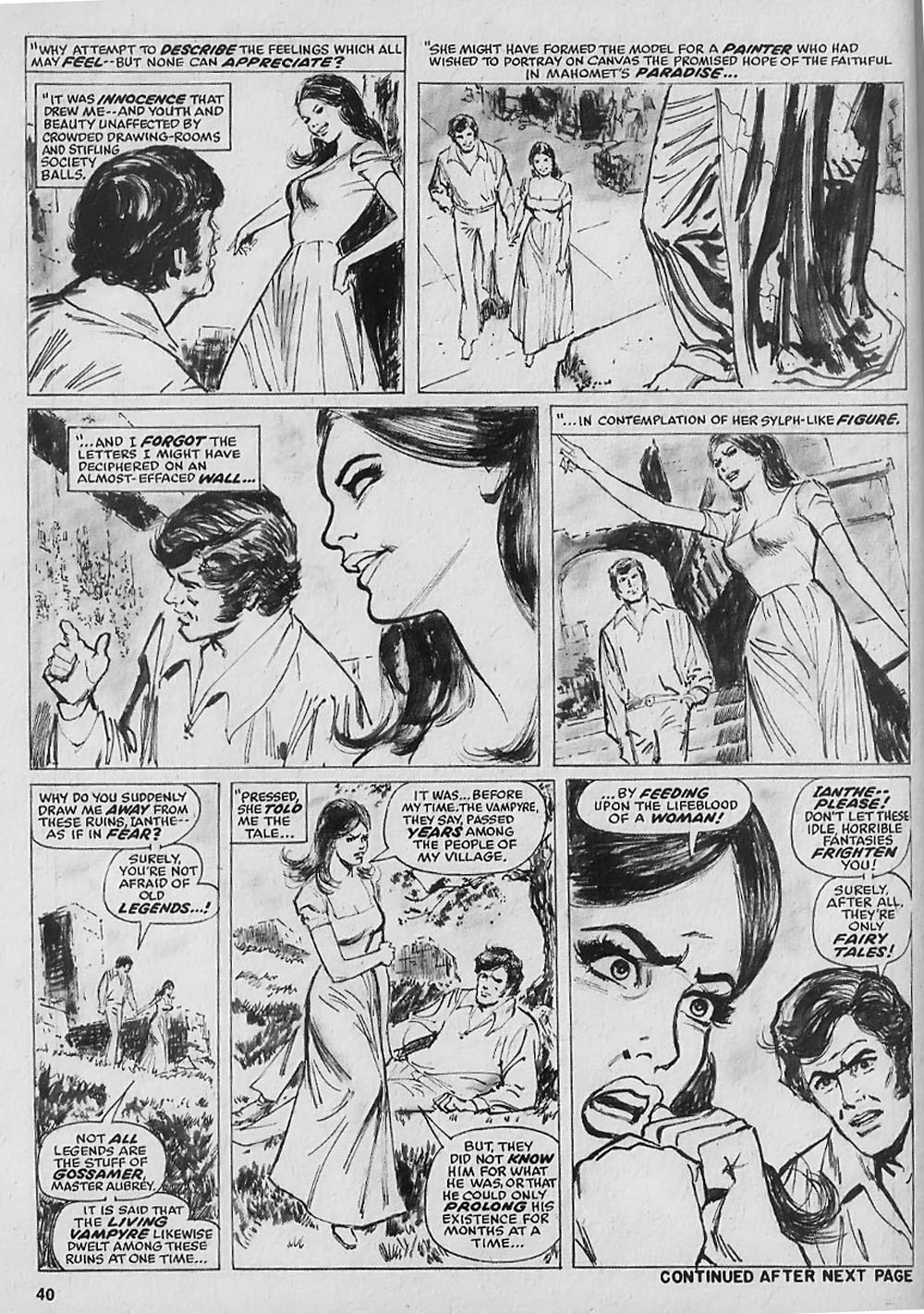 Read online Vampire Tales comic -  Issue #1 - 40