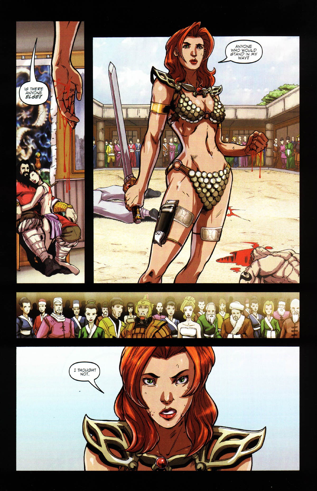 Read online Red Sonja: Sonja Goes East comic -  Issue # Full - 36