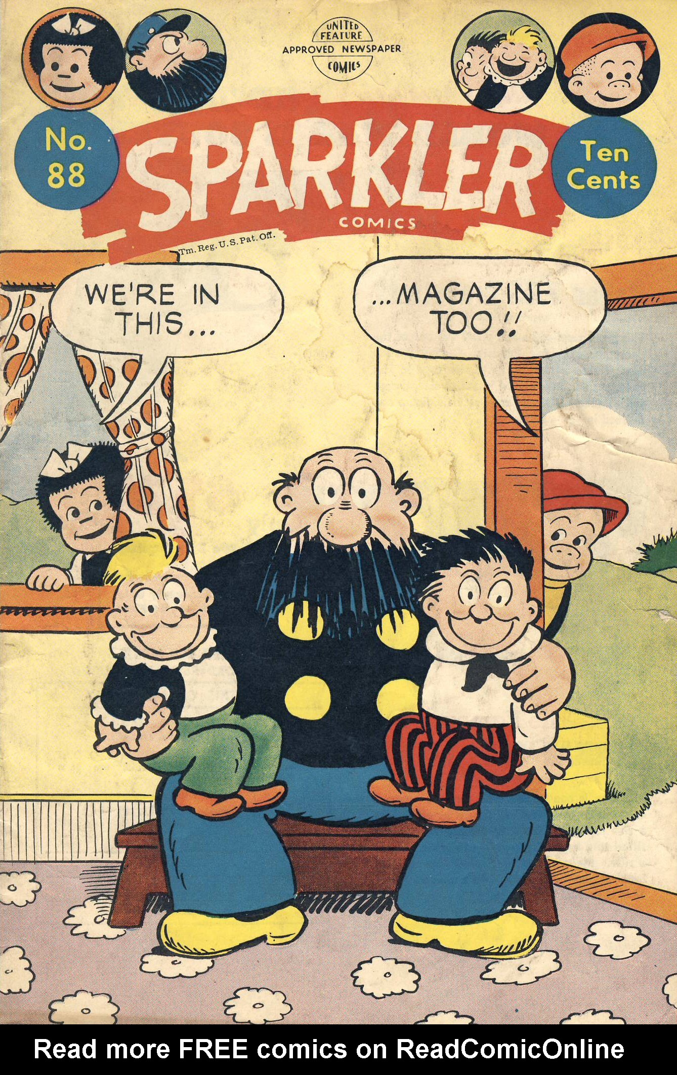 Read online Sparkler Comics comic -  Issue #88 - 1