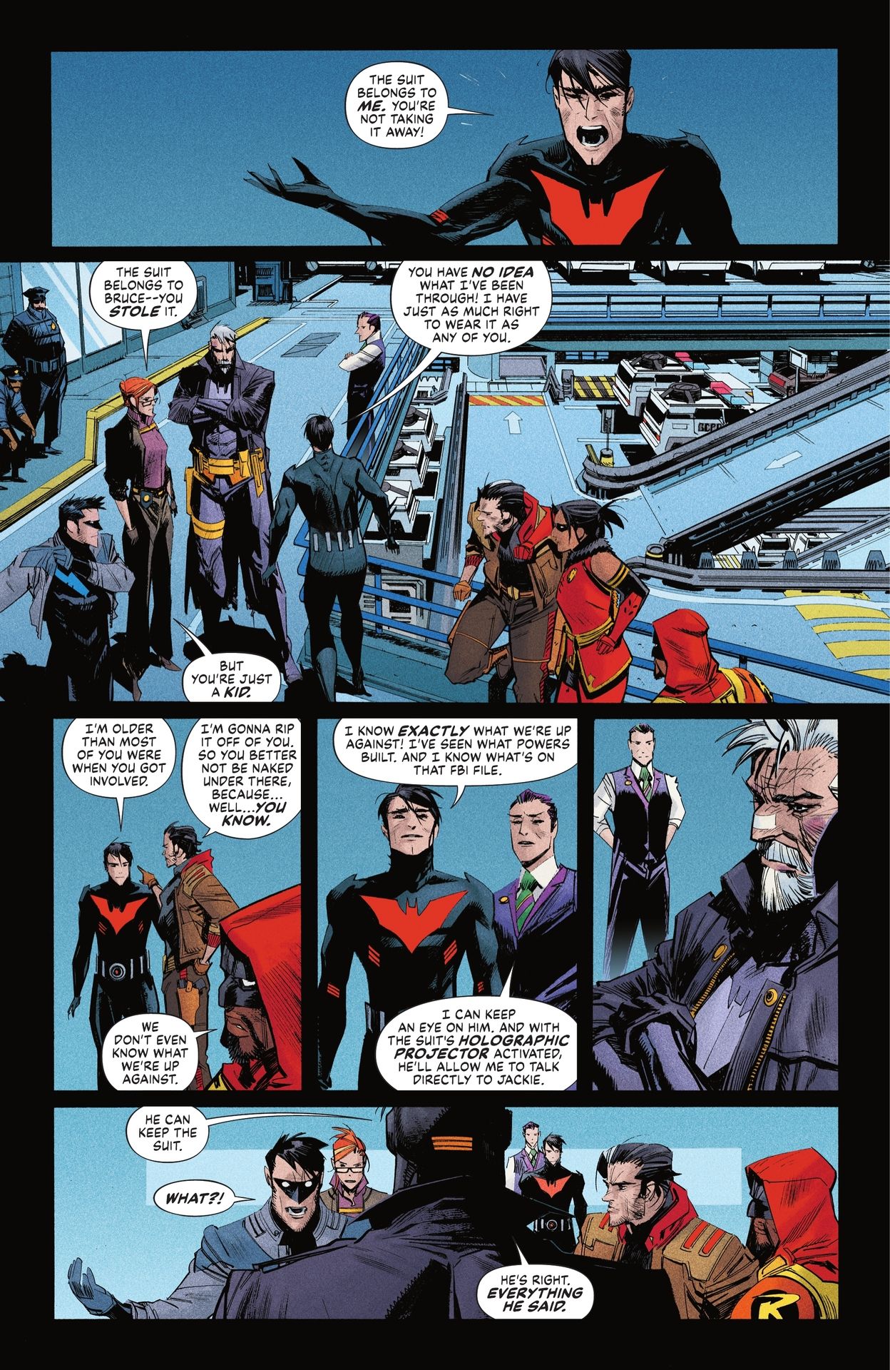 Read online Batman: Beyond the White Knight comic -  Issue #7 - 21