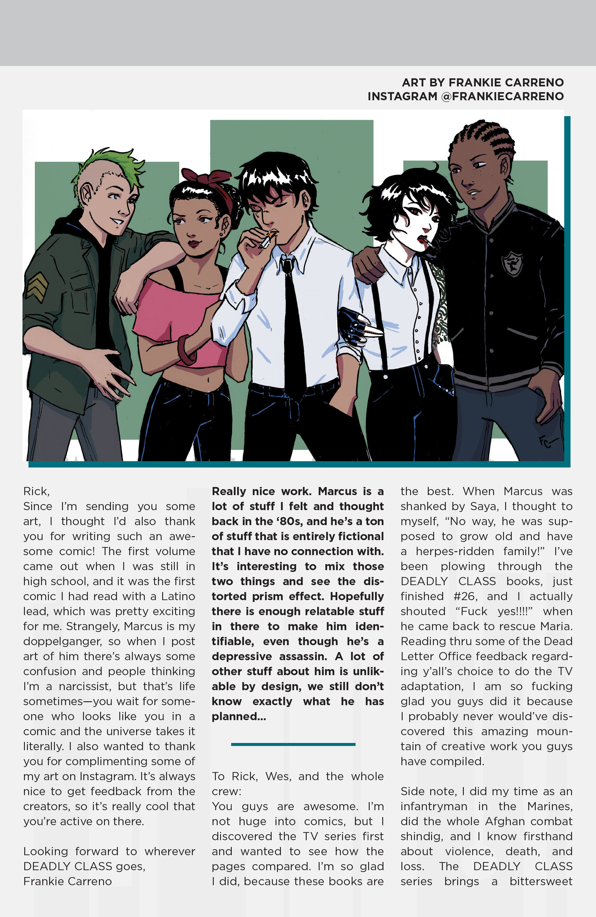 Read online Deadly Class comic -  Issue #41 - 25