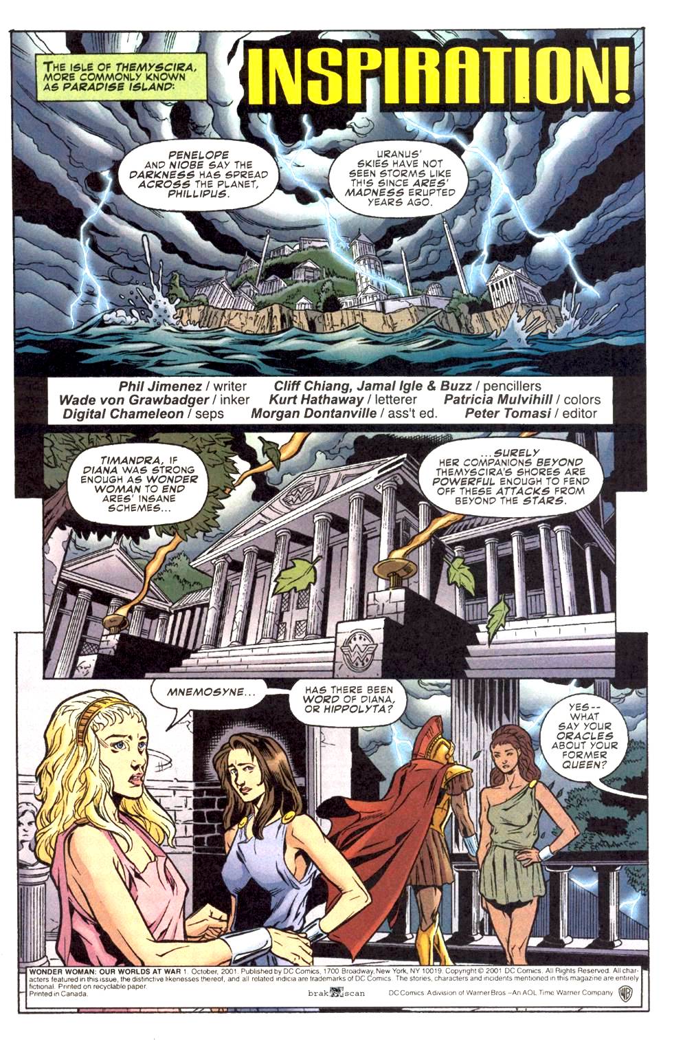 Read online Wonder Woman: Our Worlds at War comic -  Issue # Full - 2