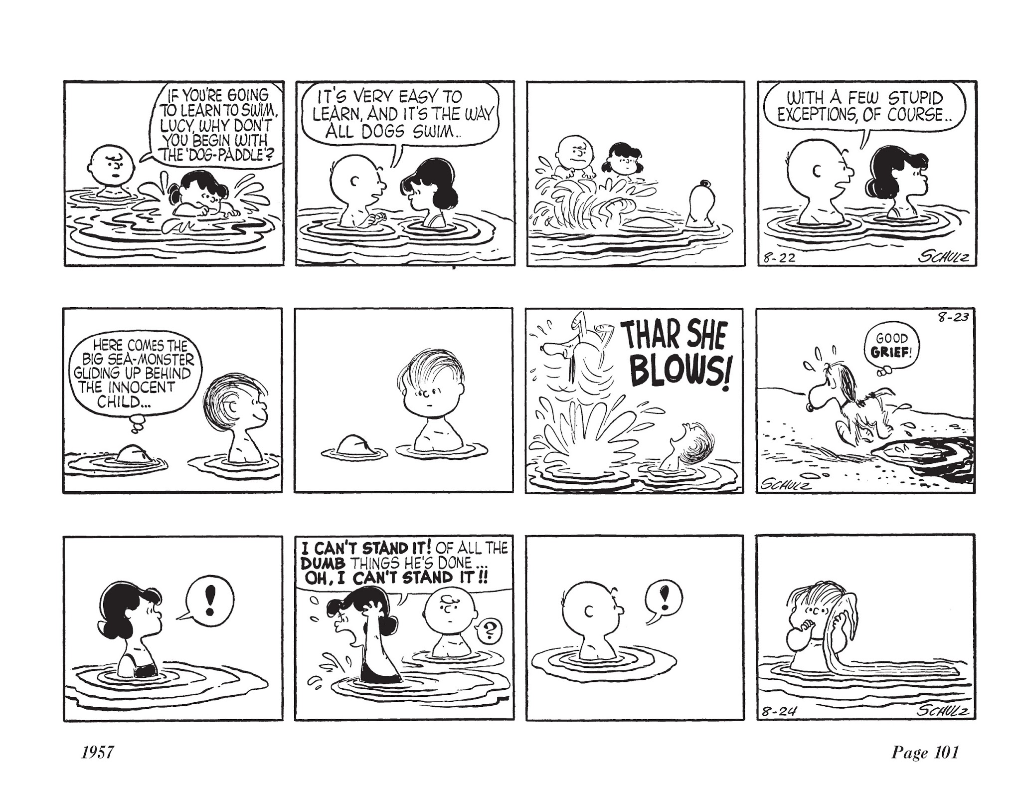 Read online The Complete Peanuts comic -  Issue # TPB 4 - 115