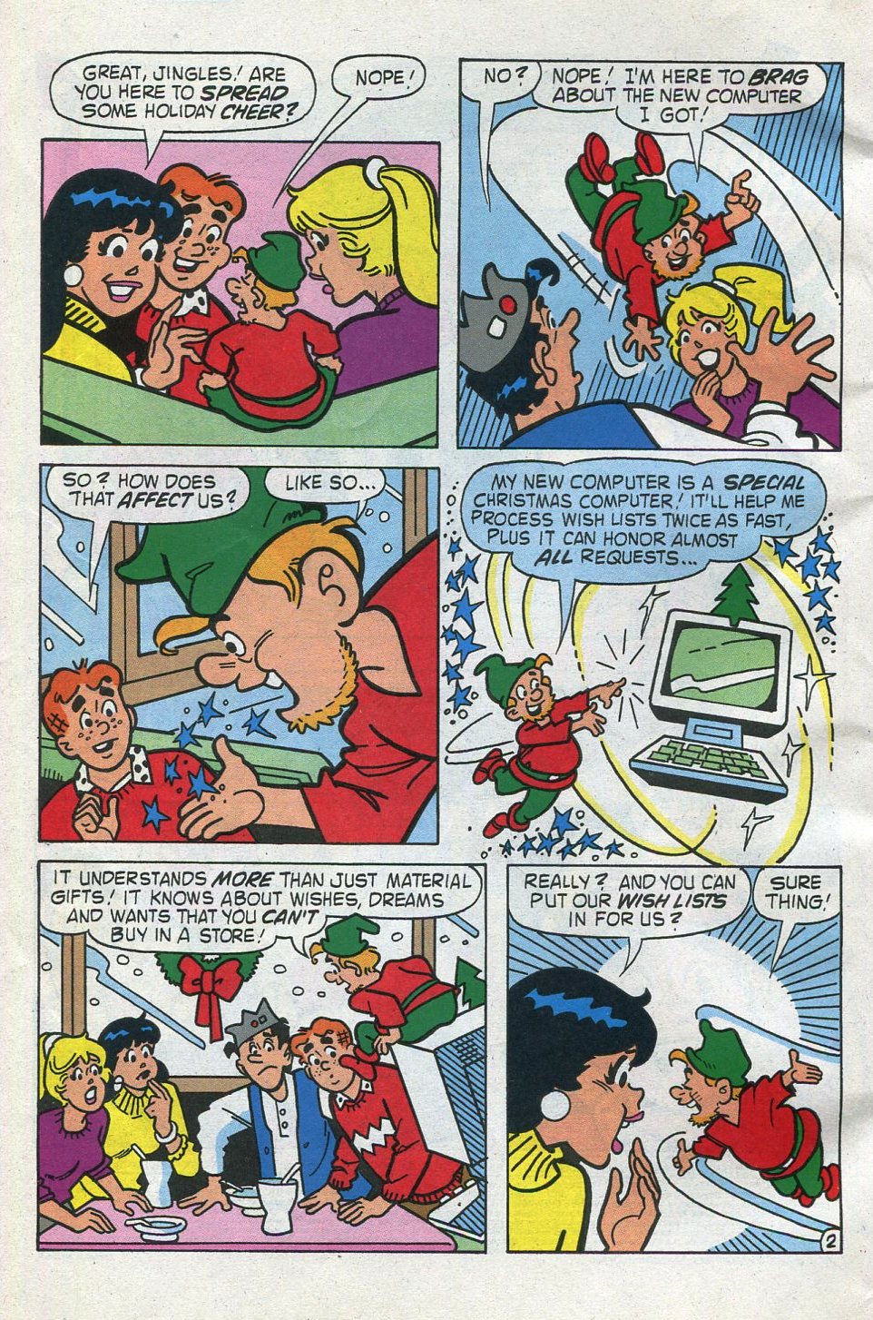 Read online Archie's Christmas Stocking comic -  Issue #2 - 4