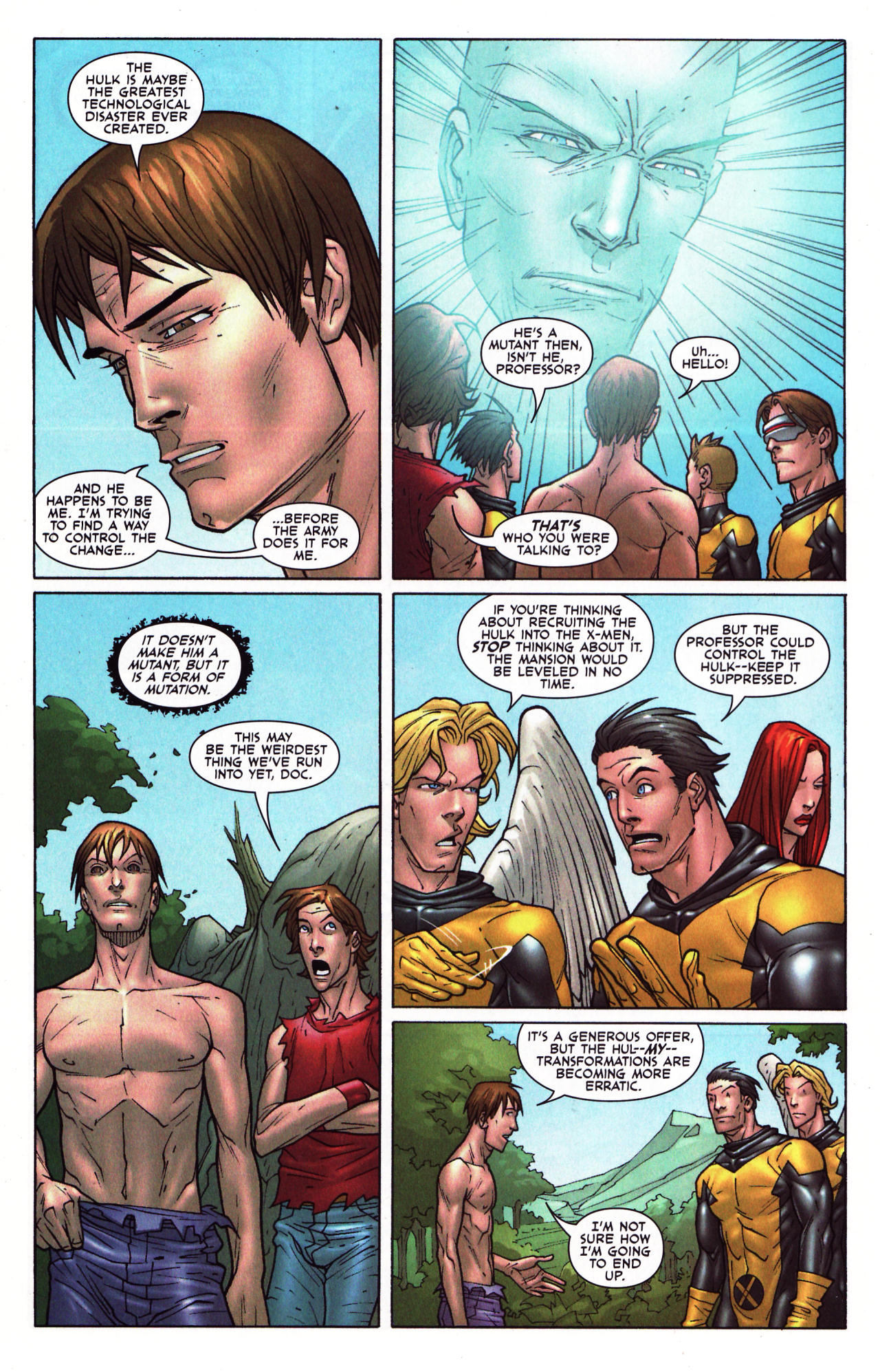 Read online X-Men: First Class (2007) comic -  Issue #5 - 21
