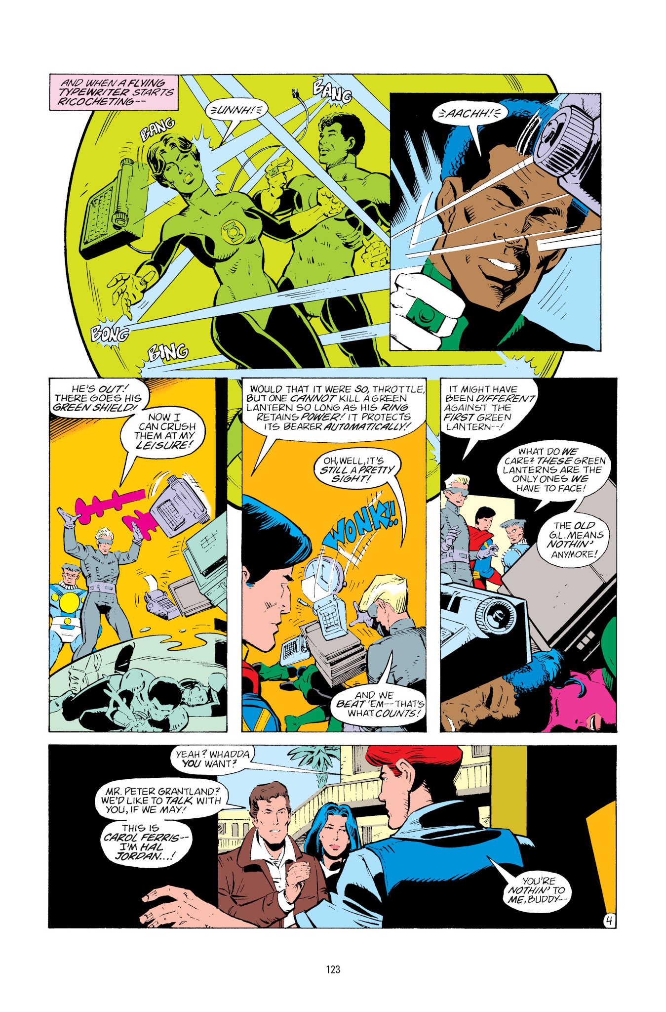 Read online Green Lantern: Sector 2814 comic -  Issue # TPB 2 - 123