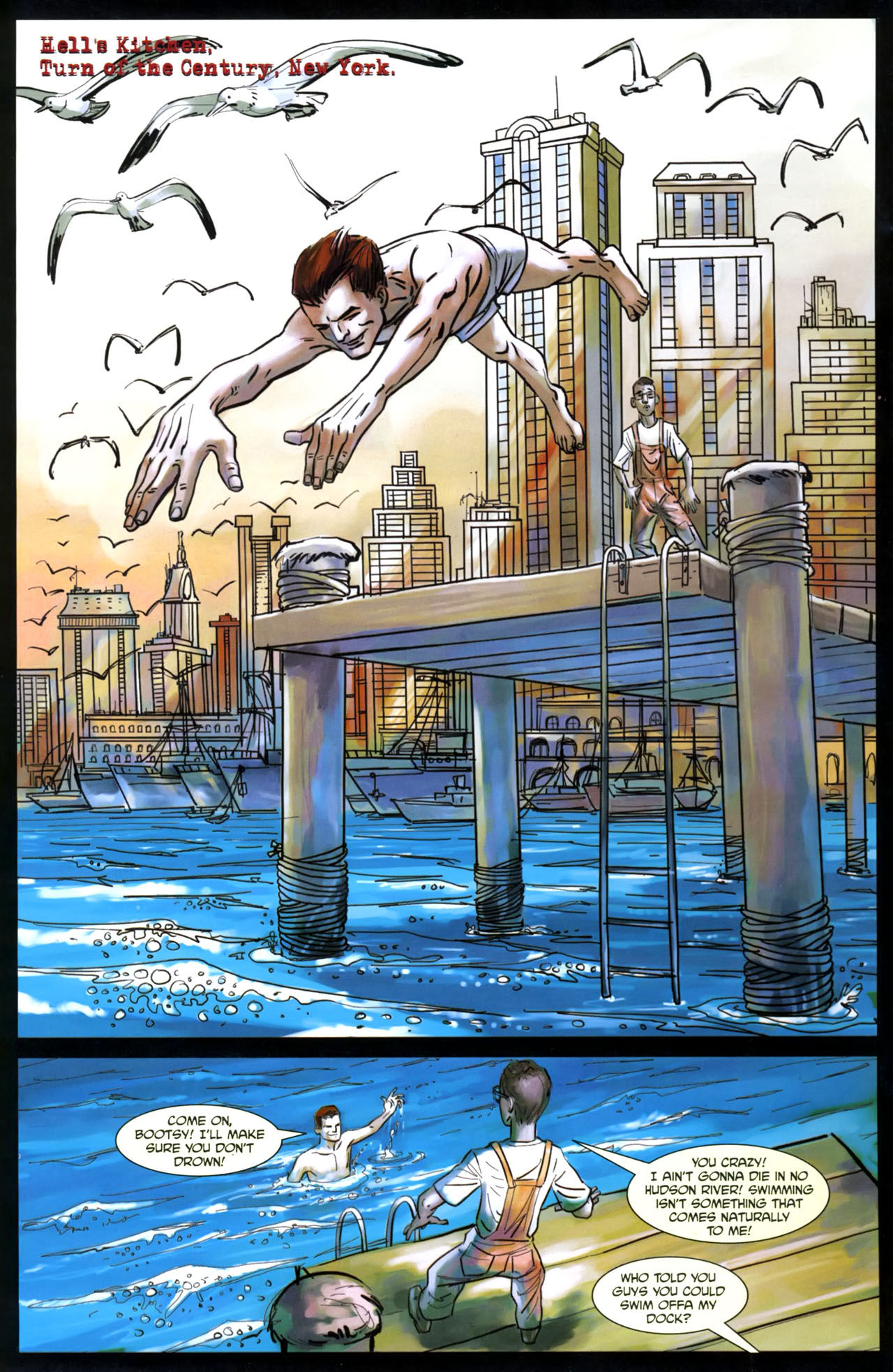 Read online Ed Burns' Dock Walloper comic -  Issue #3 - 4