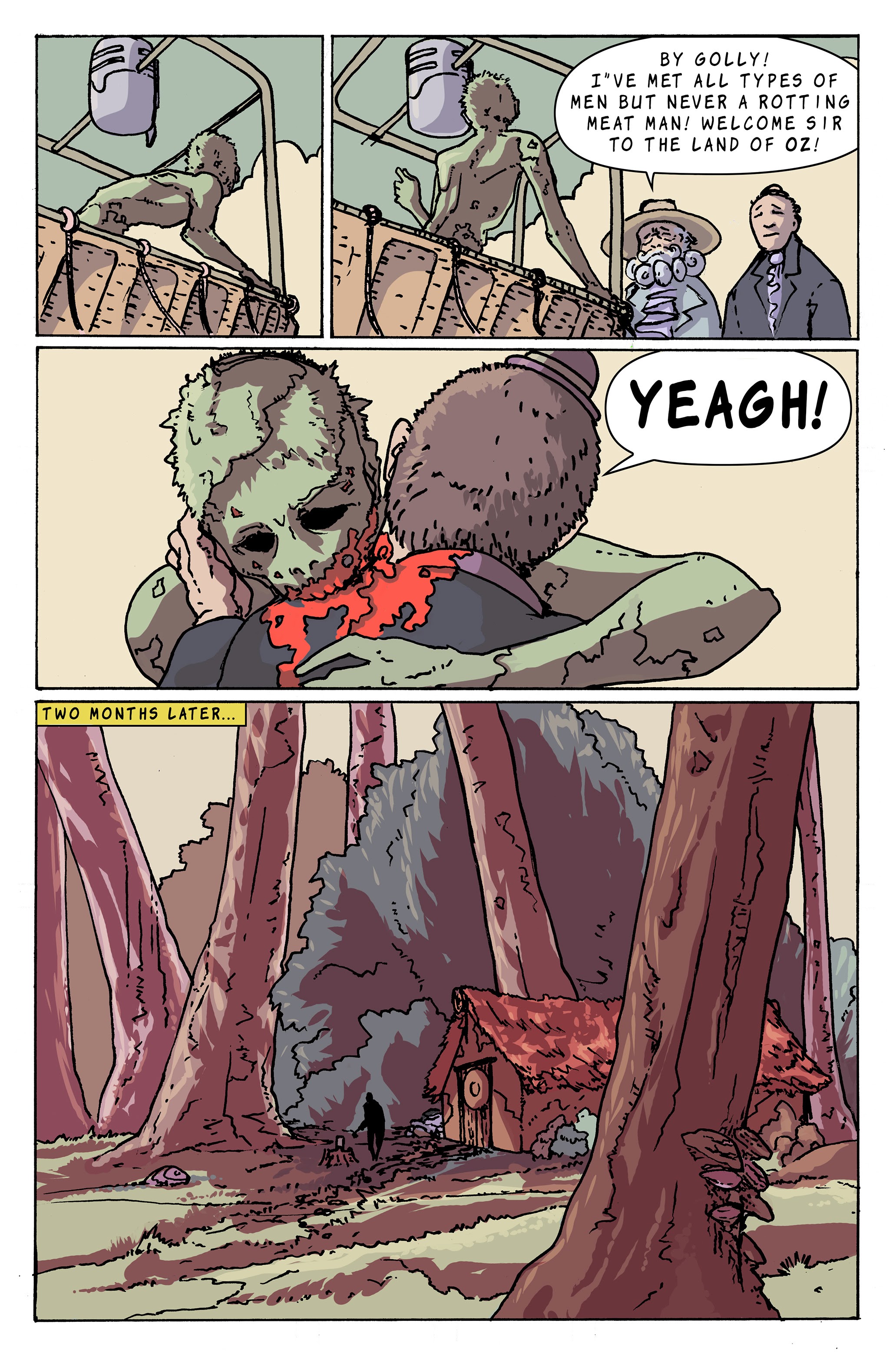 Read online Zombies of Oz comic -  Issue # Full - 3
