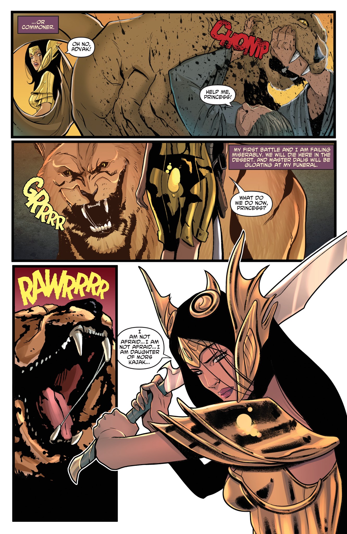 Read online Dejah Thoris, Volume 2 comic -  Issue #1 - 22