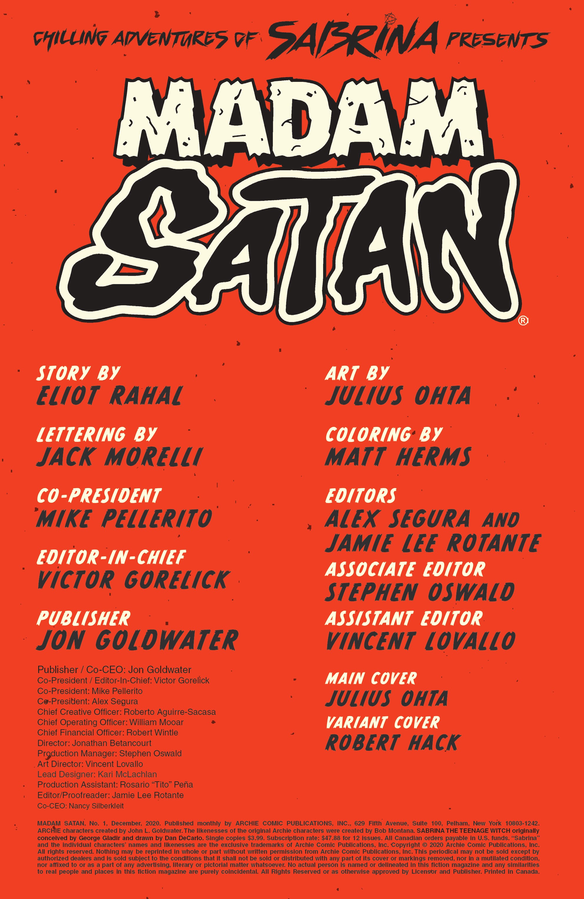 Read online Madam Satan comic -  Issue # Full - 2