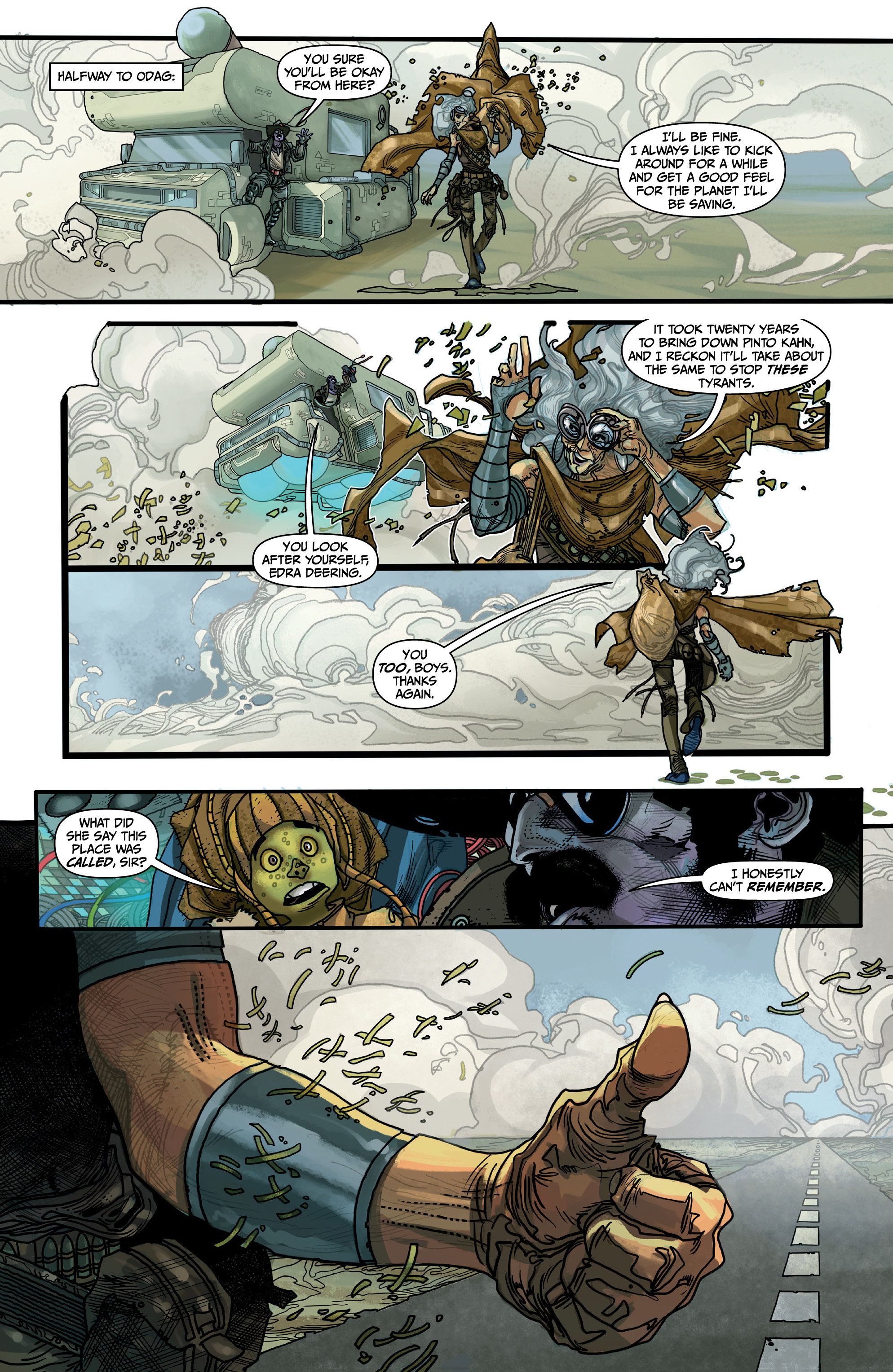 Read online Sharkey the Bounty Hunter comic -  Issue #6 - 16