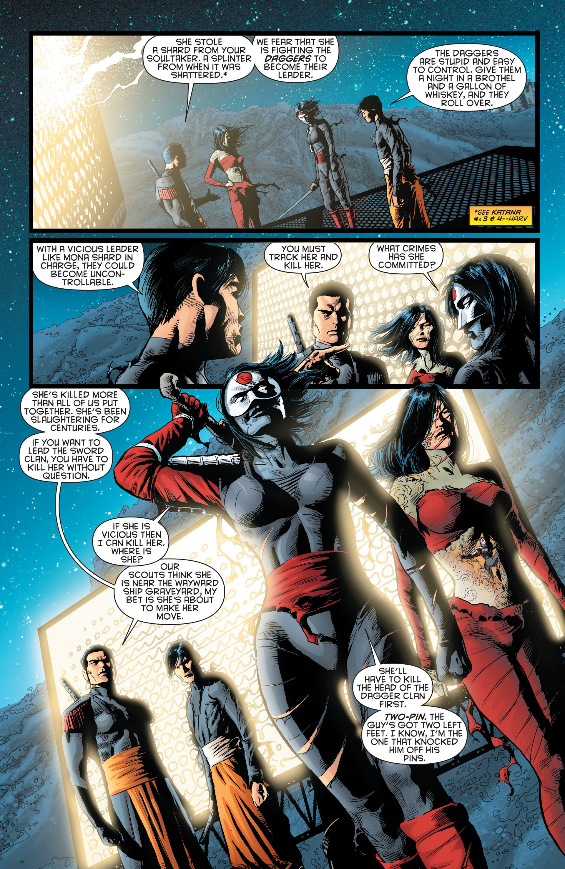 Read online Katana comic -  Issue #8 - 12