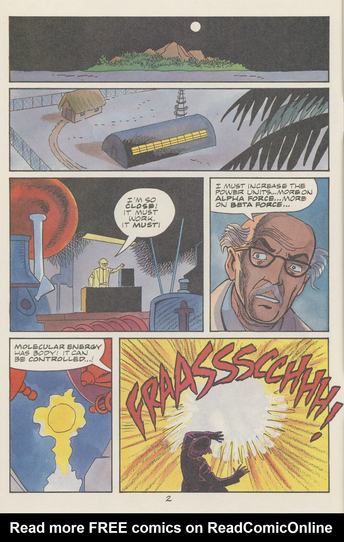 Read online Jonny Quest comic -  Issue #30 - 4