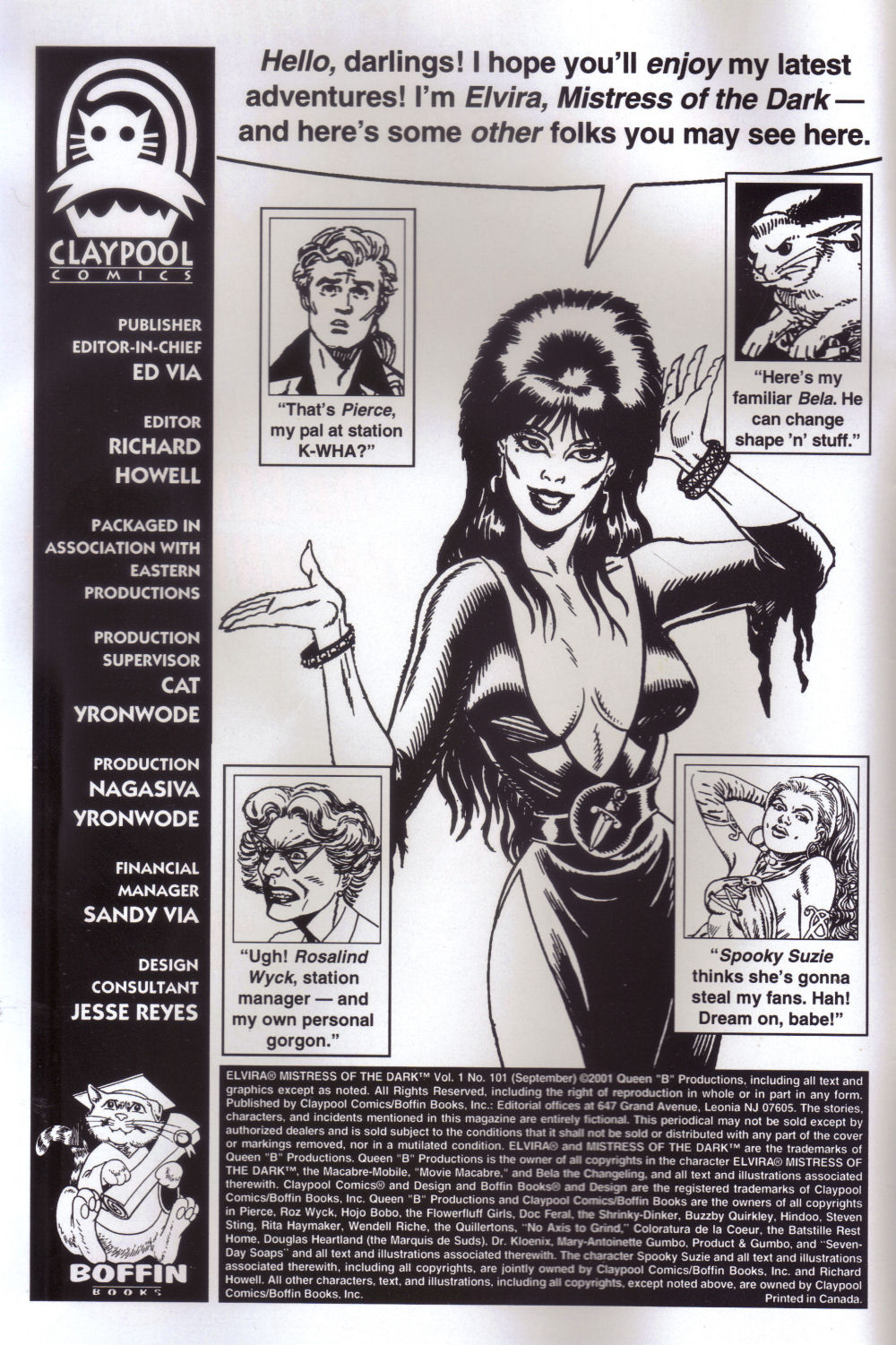 Read online Elvira, Mistress of the Dark comic -  Issue #101 - 2