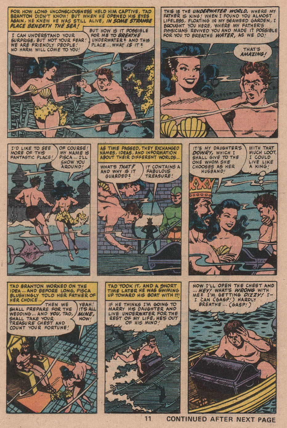 Read online Where Monsters Dwell (1970) comic -  Issue #37 - 13