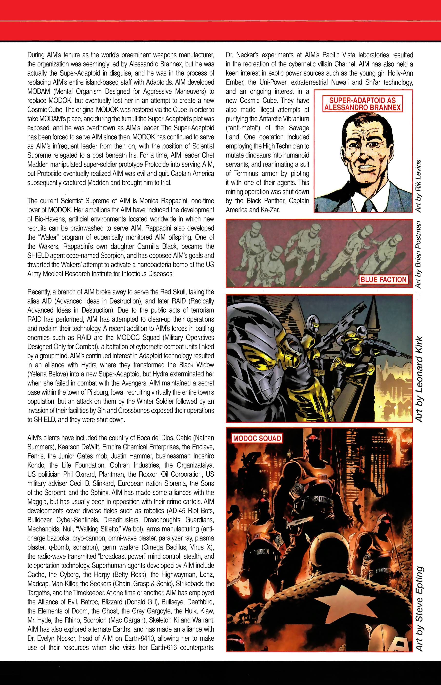 Read online Official Handbook of the Marvel Universe A to Z comic -  Issue # TPB 1 (Part 1) - 37