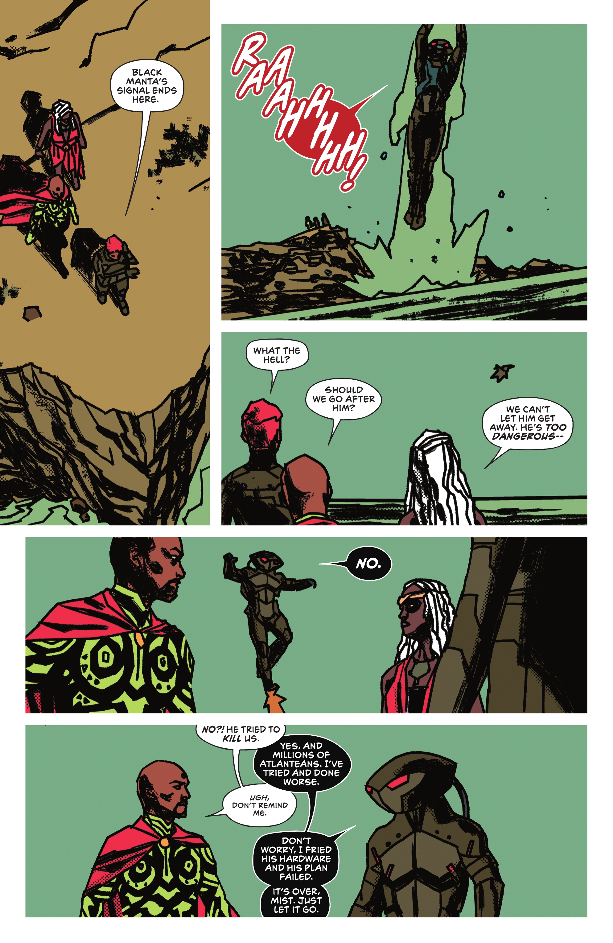 Read online Black Manta comic -  Issue #6 - 20