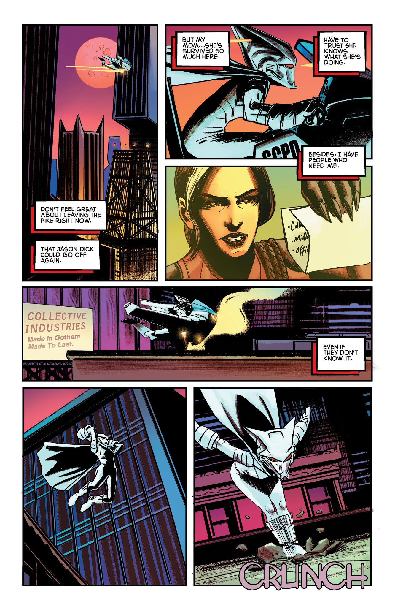 Read online Mother Panic: Gotham A.D. comic -  Issue # _TPB (Part 2) - 40